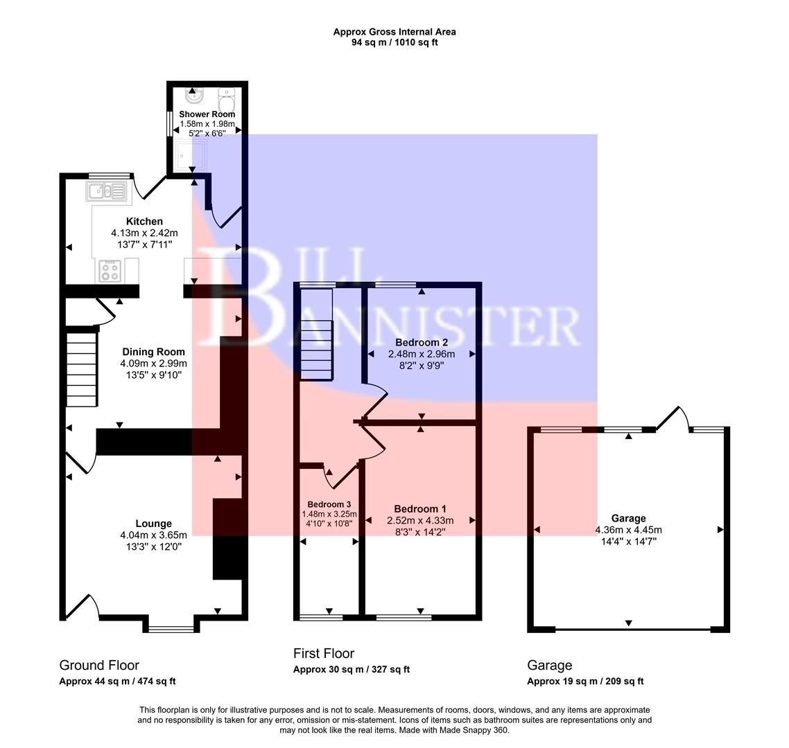 12, Tolcarne Street, Camborne floorplan