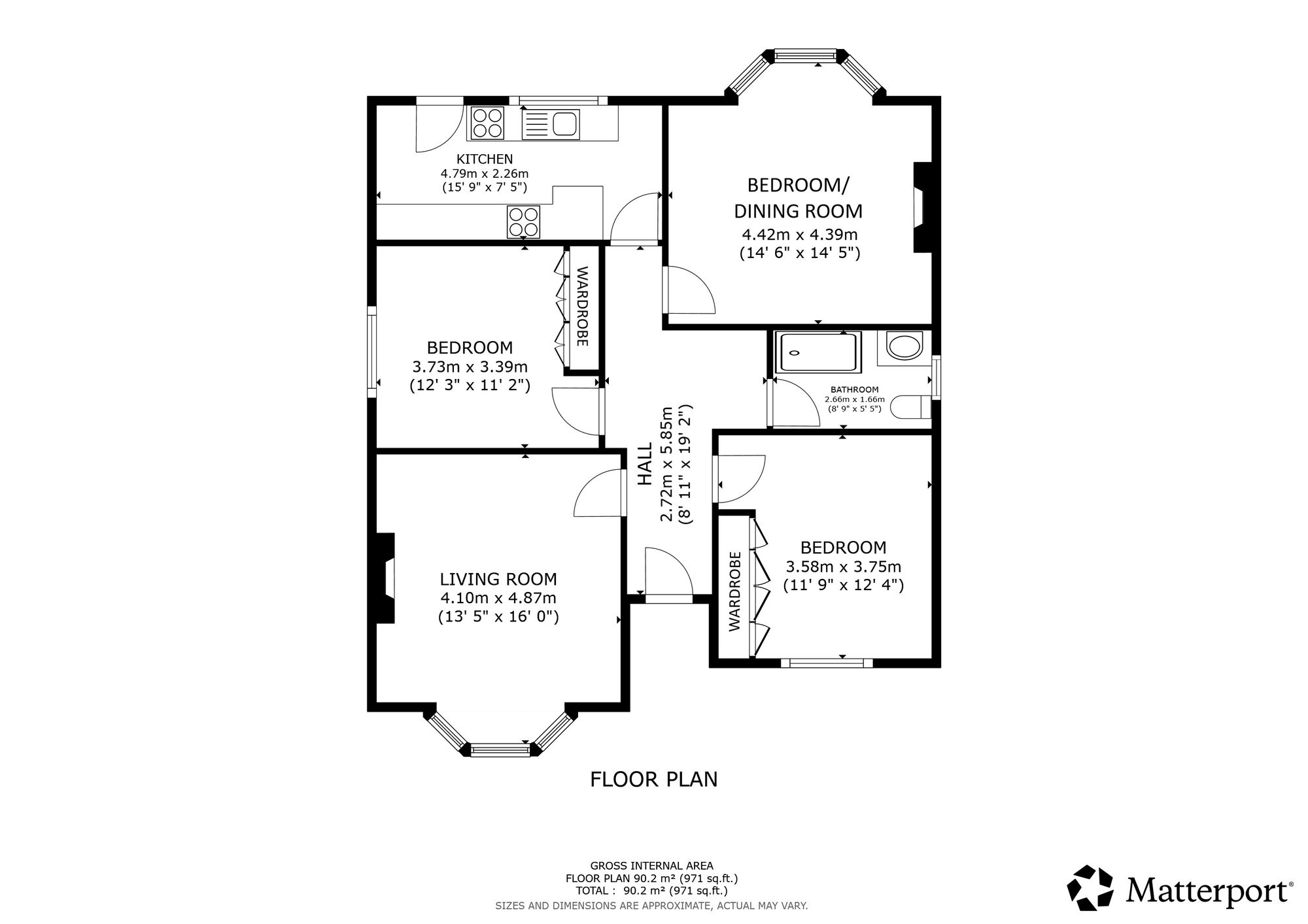25 Gordon Road, Glasgow floorplan