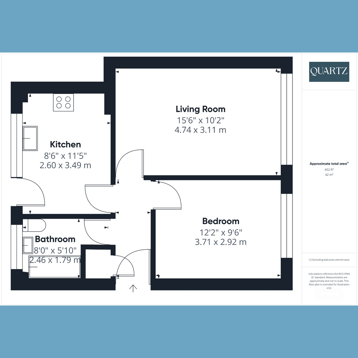 188, Freshwater Drive, Poole floorplan