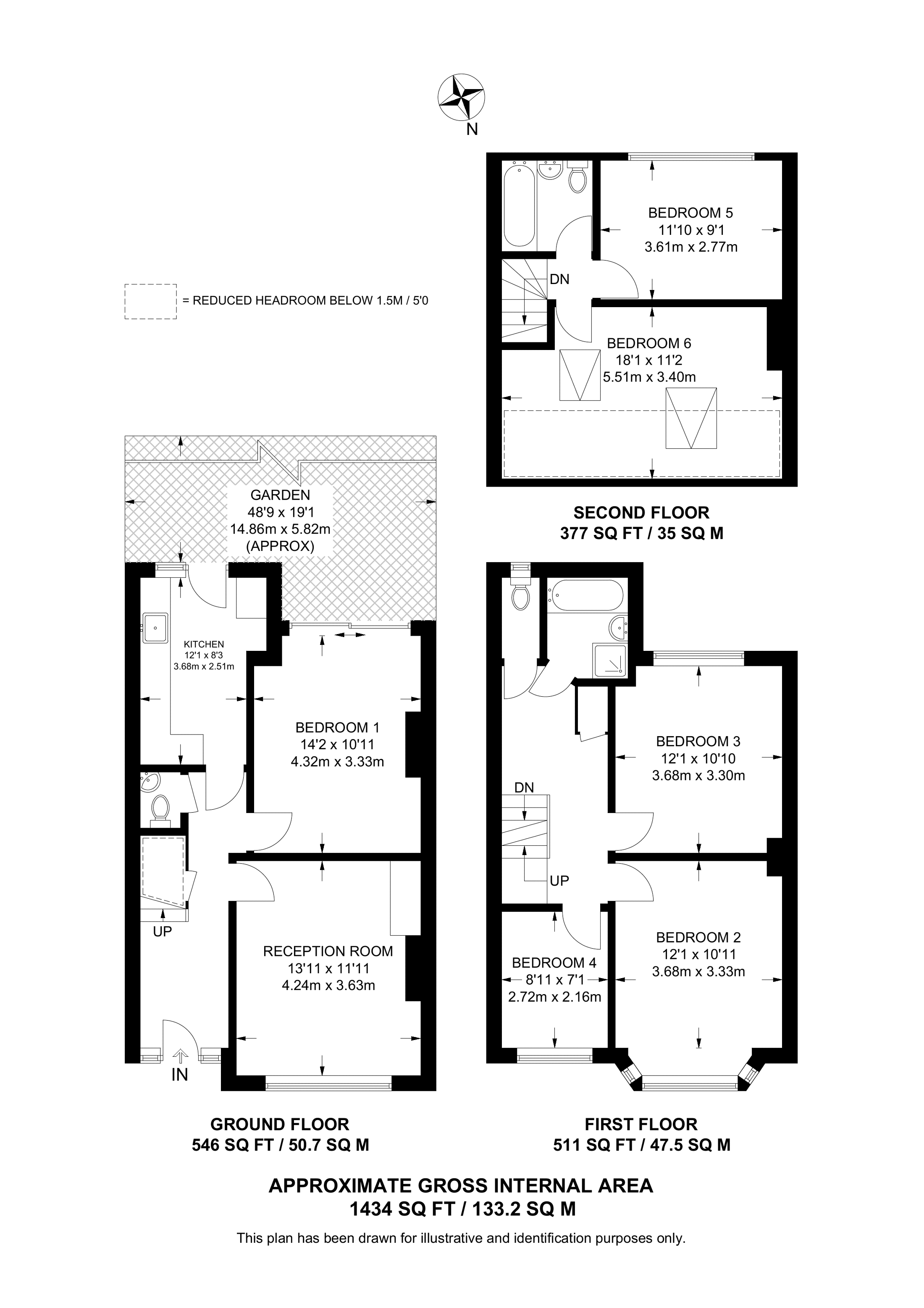 Westdown Road, Catford floorplan