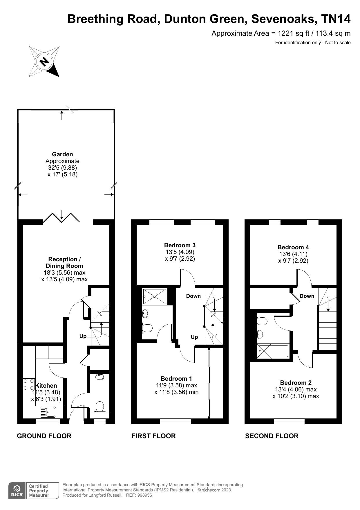 7, Breething Road, Dunton Green floorplan