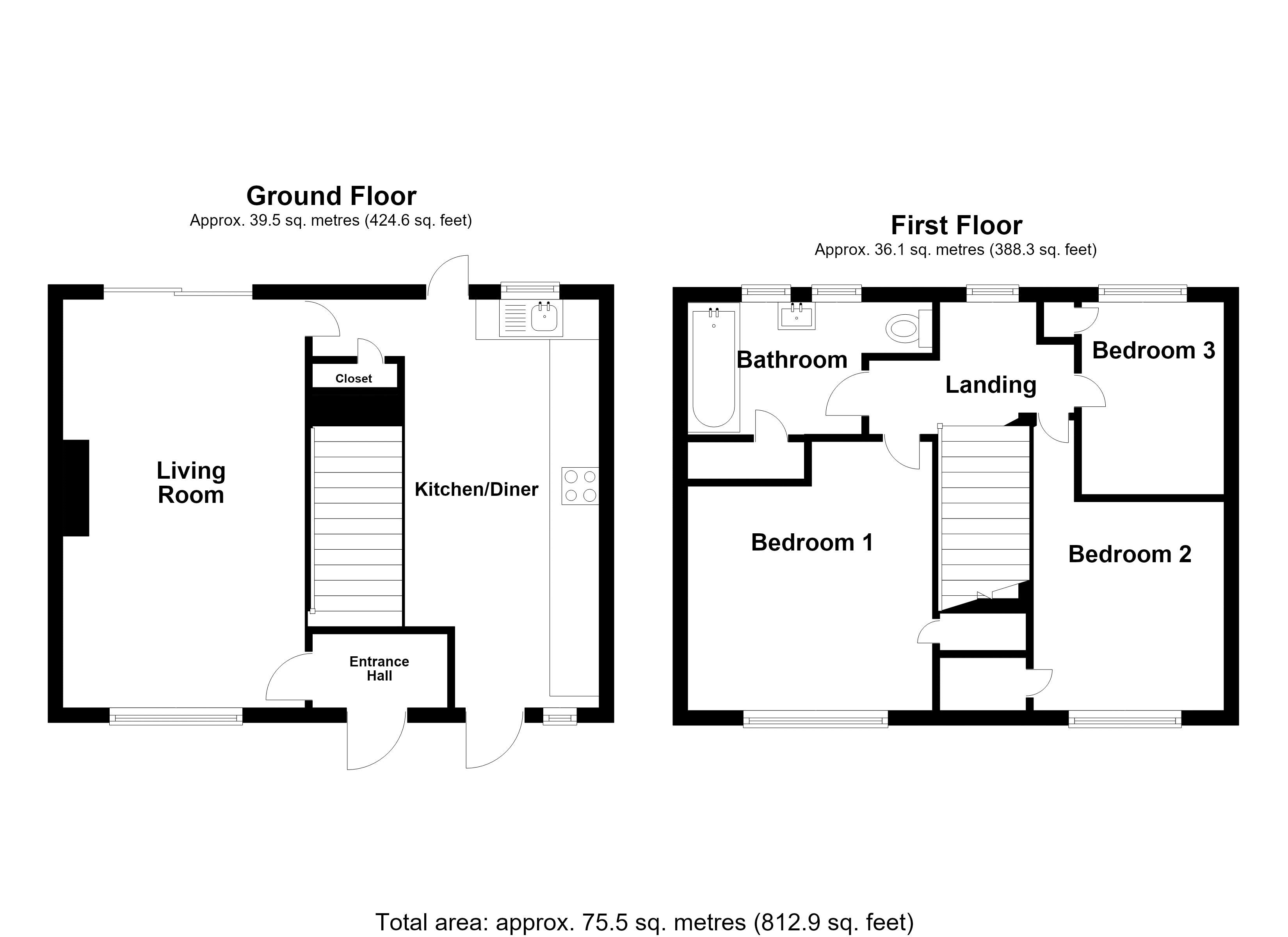 97, Cedar Road, Nuneaton floorplan