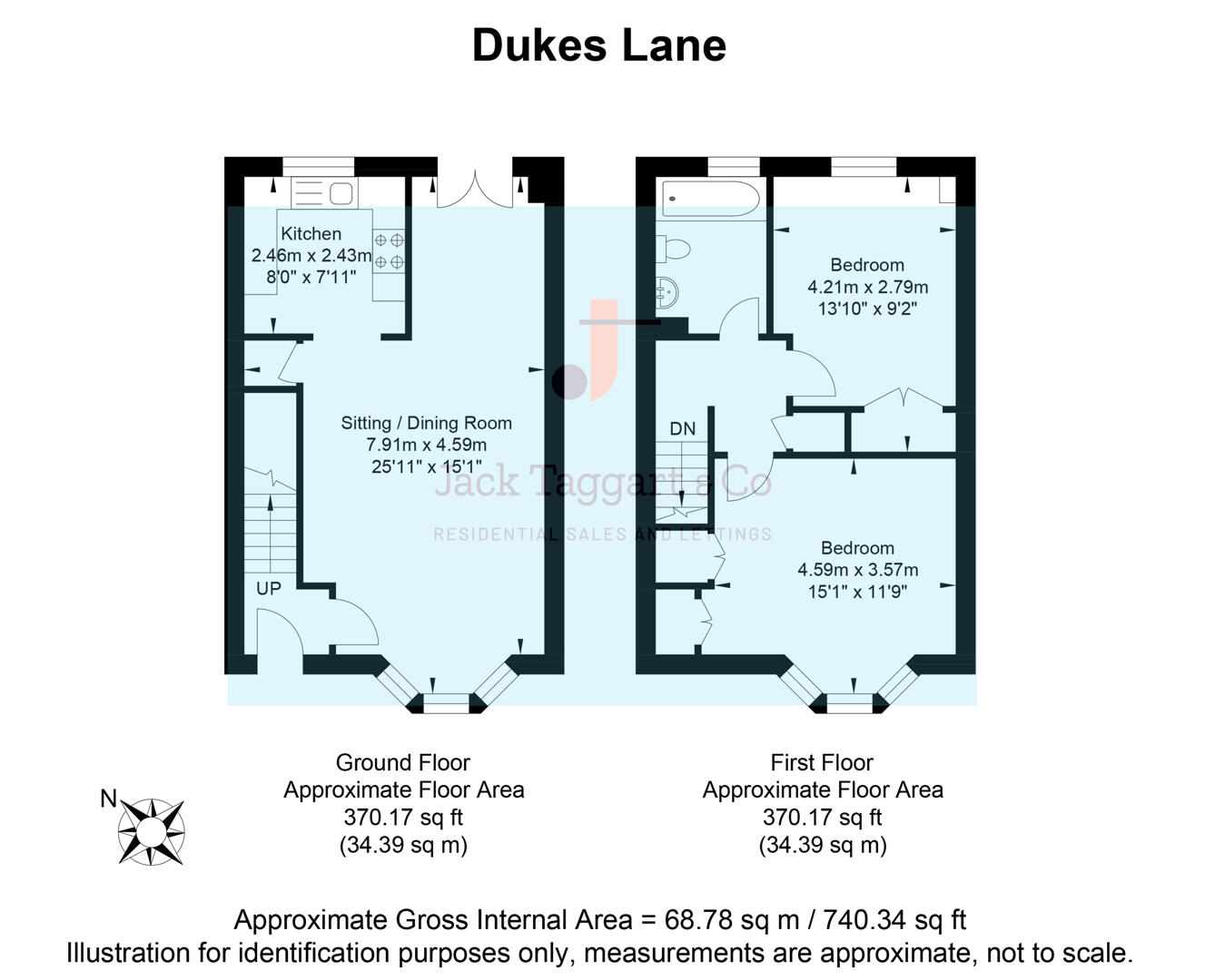 7A, Dukes Lane, Brighton floorplan