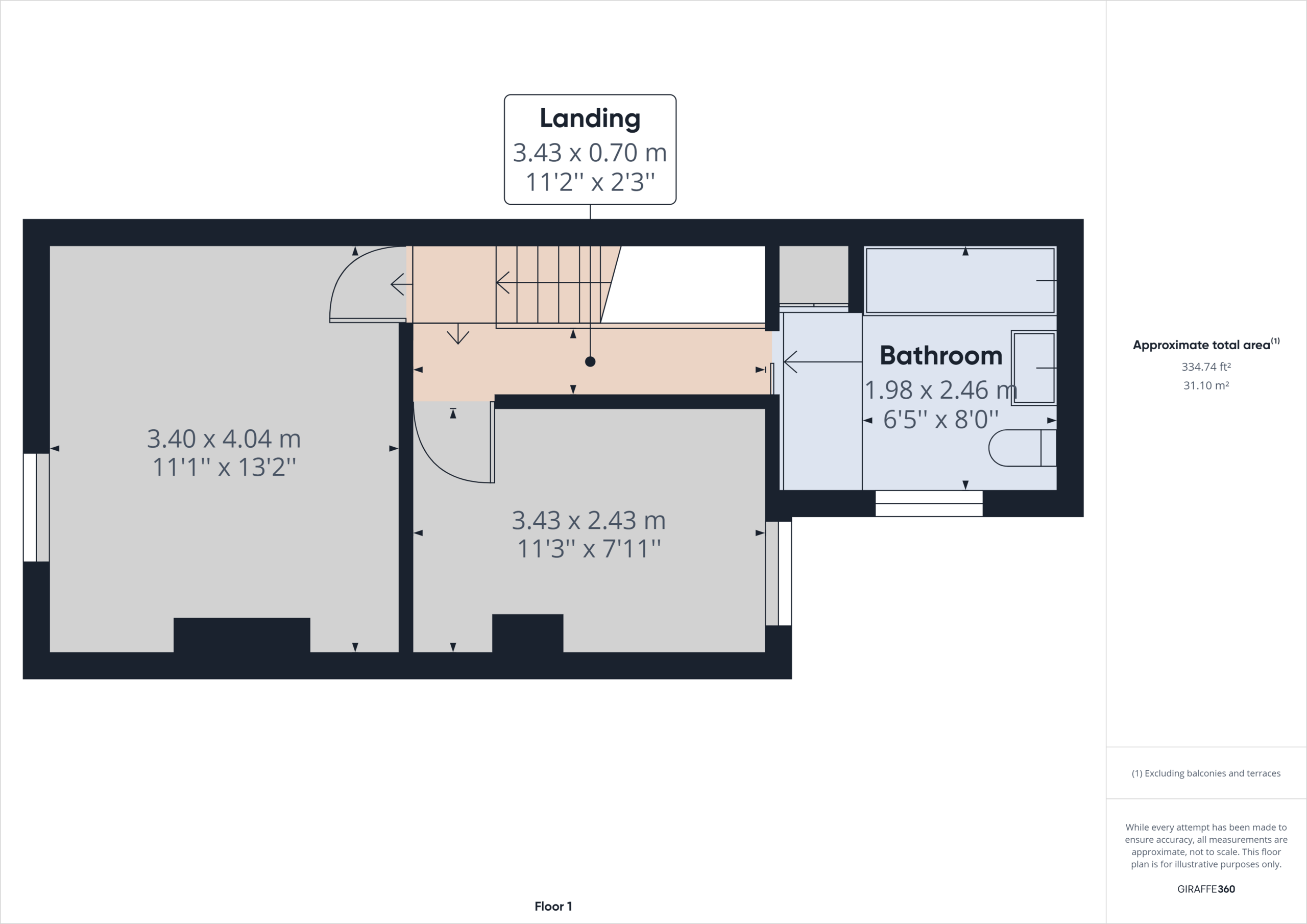 43 Station Road, Fulbourn floorplan
