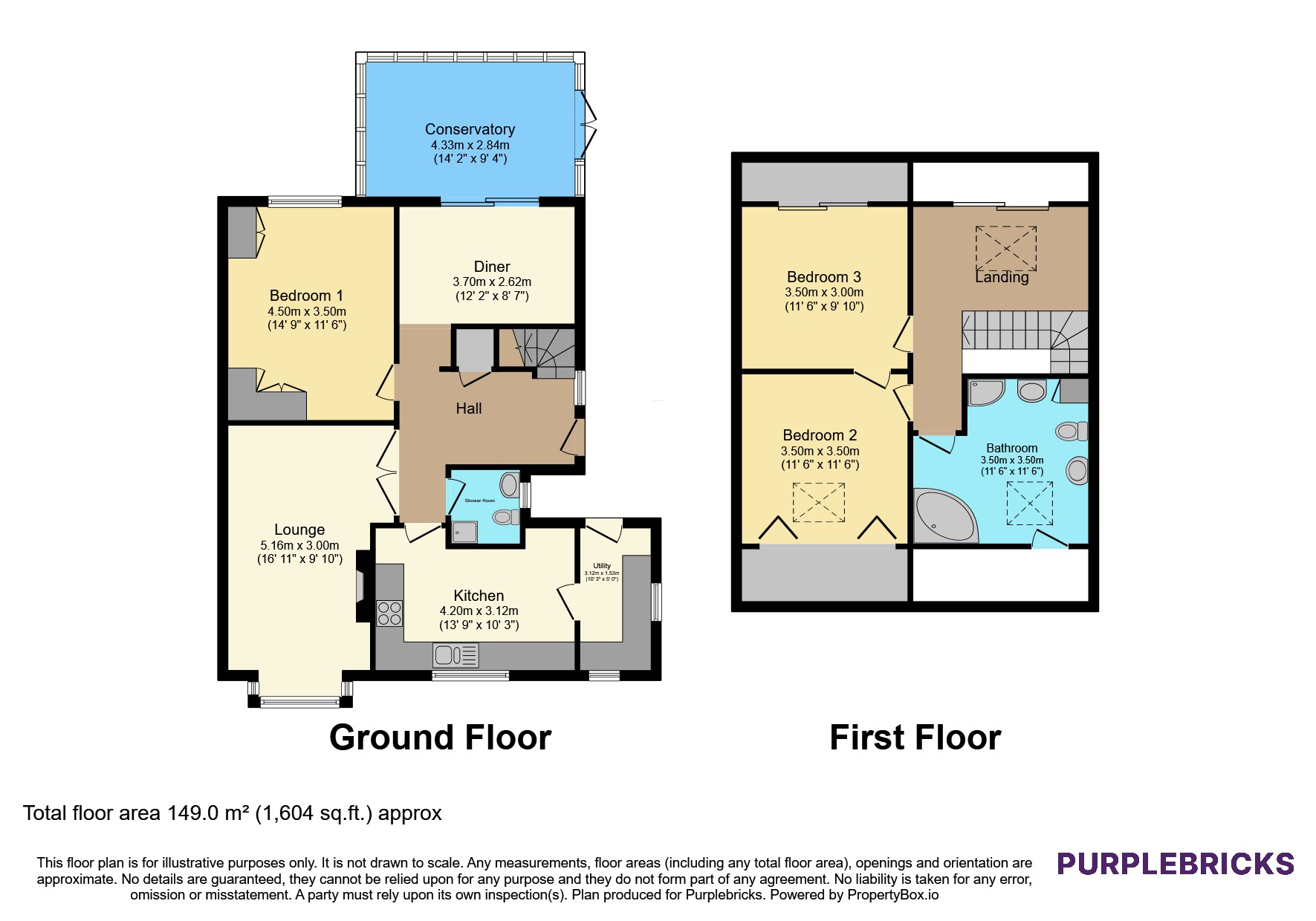 32, Barnes Hall Road, Sheffield floorplan