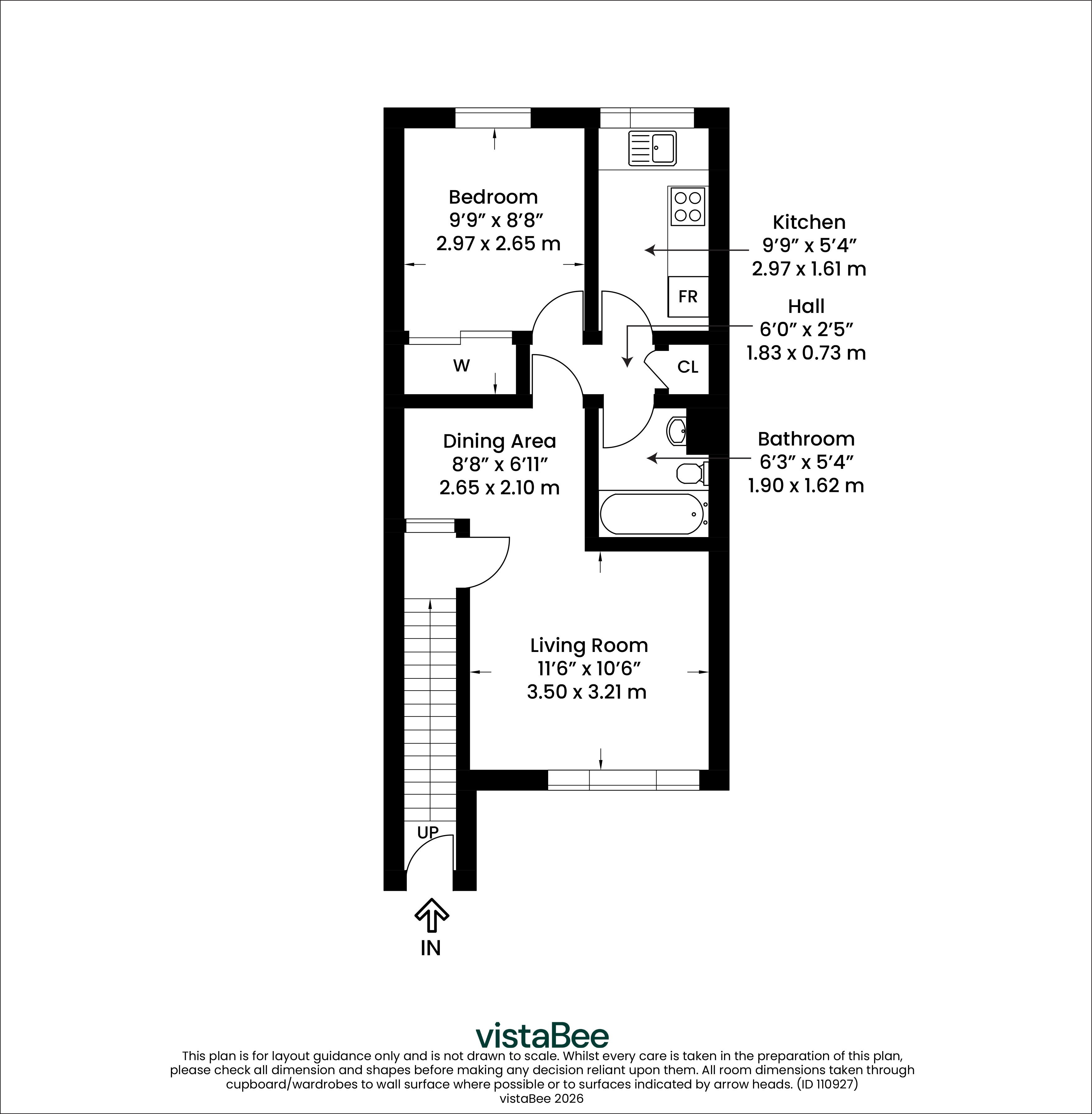 61, Lamberton Avenue, Stirlingshire floorplan