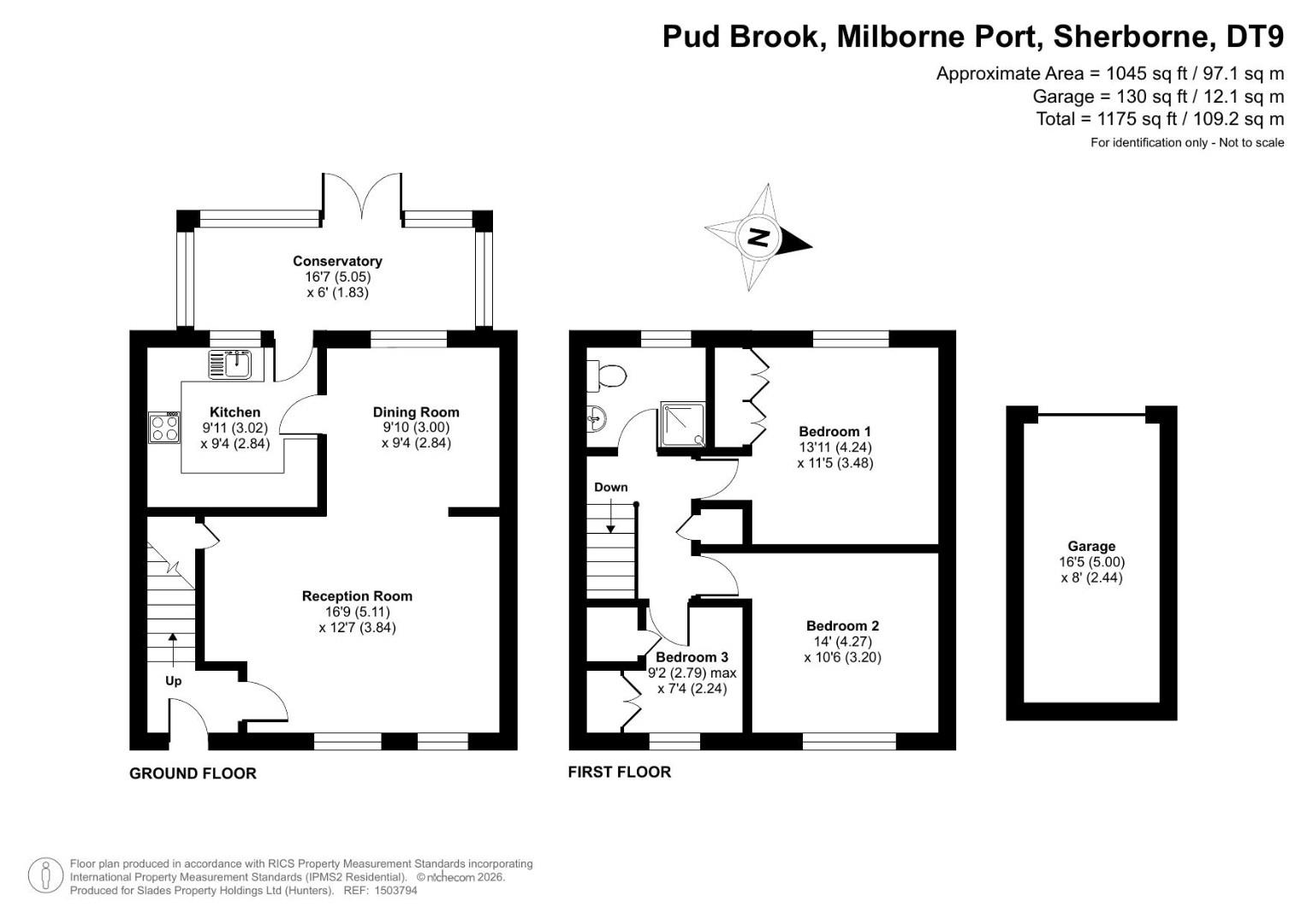 9, Pud Brook, Sherborne floorplan