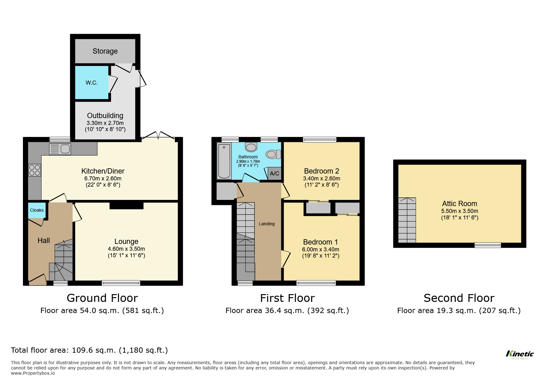 11 Cheshire Lane, Witham St. Hughs, Lincolnshire floorplan