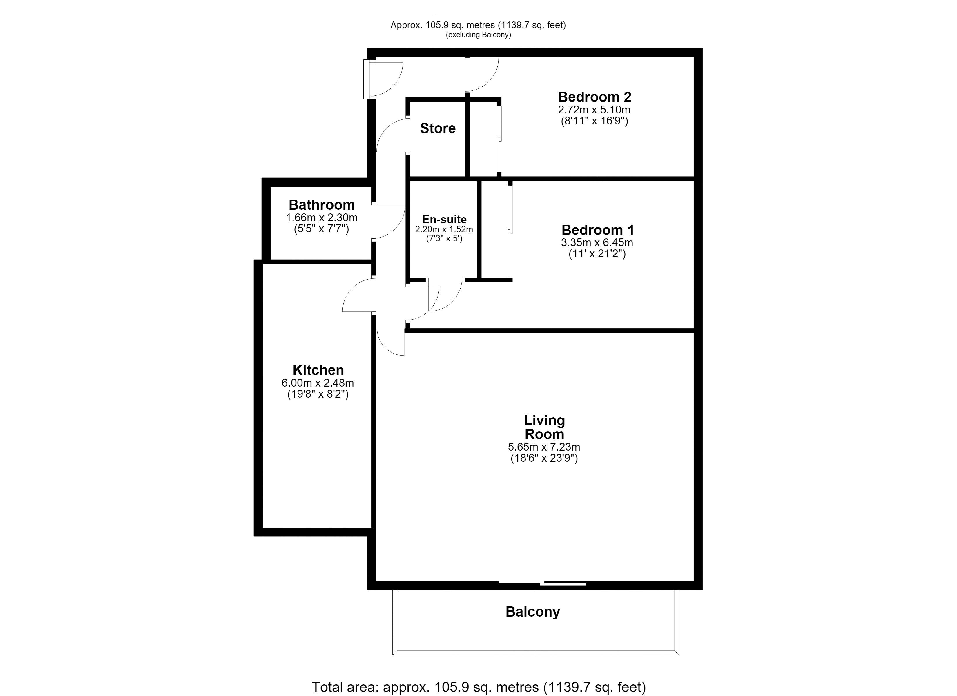 12, Sandmoor Avenue, Leeds floorplan