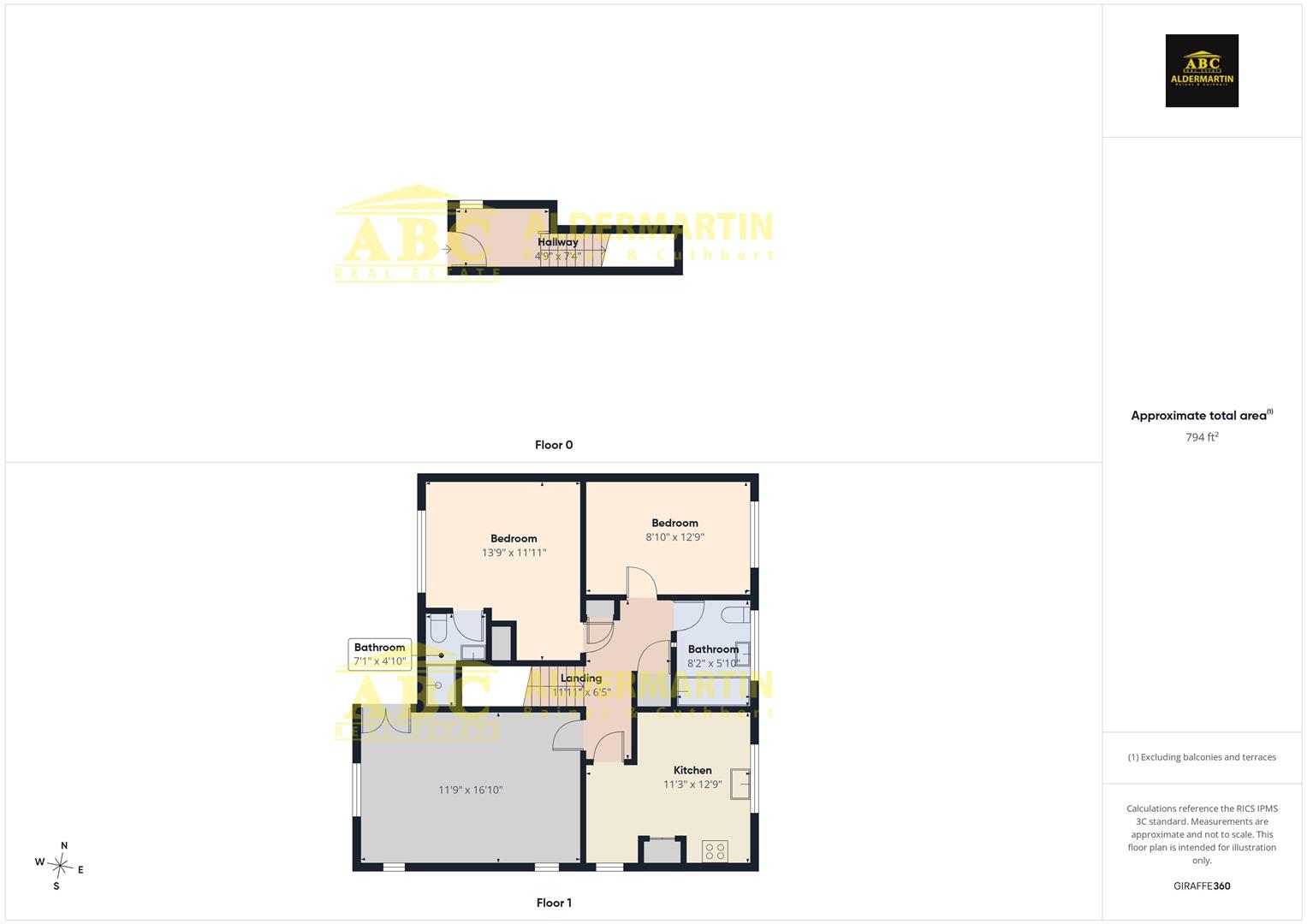 Edgwarebury Lane, Edgware floorplan
