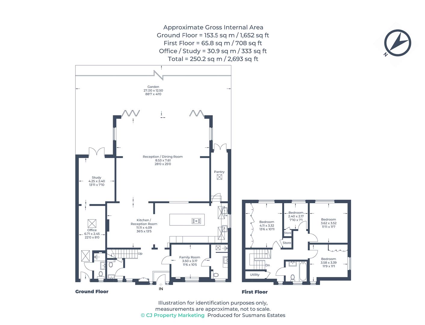 7, Watling Knoll, Radlett floorplan