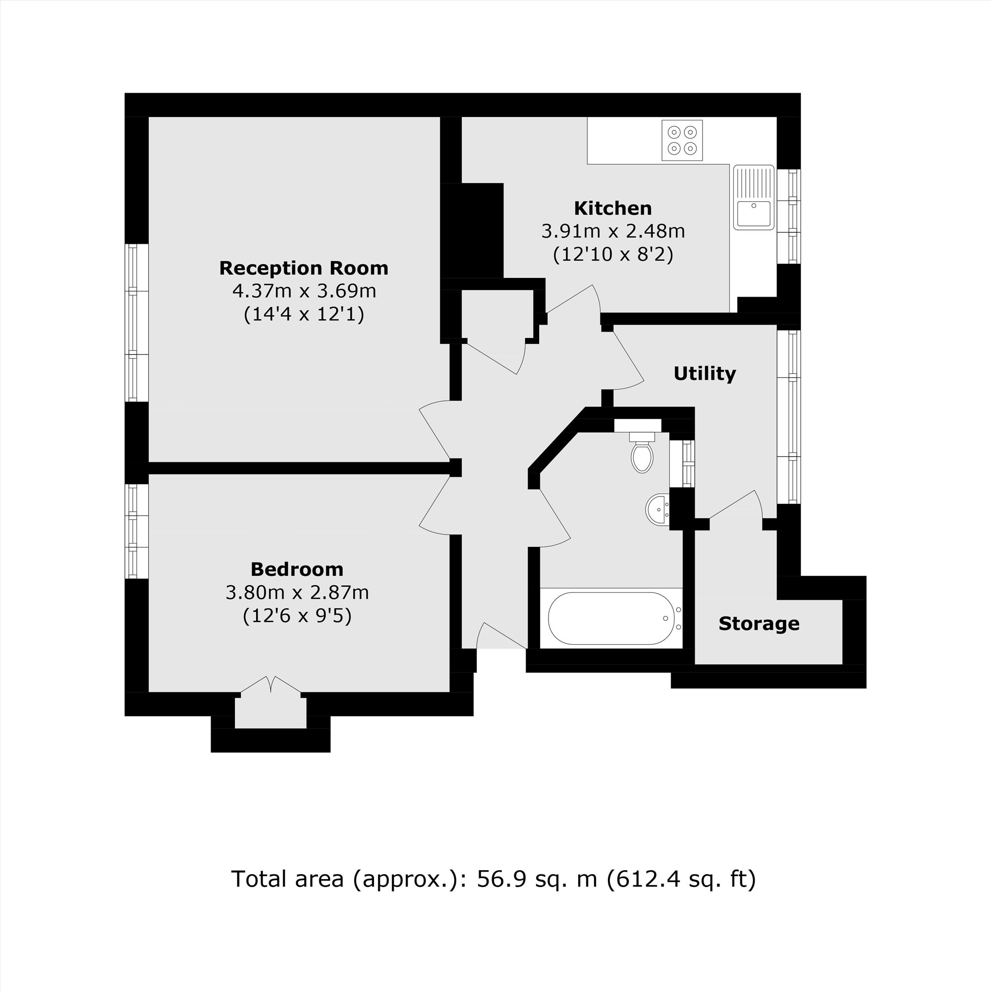 Restons Crescent, Avery Hill floorplan