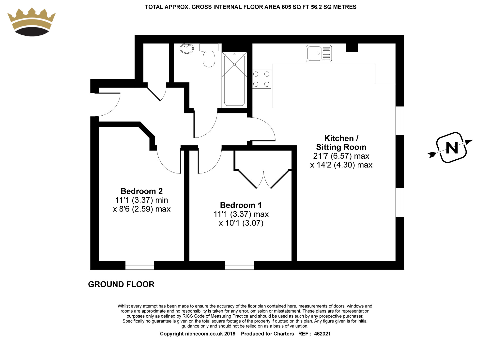 9, Loyd Lindsay Square, Hampshire floorplan