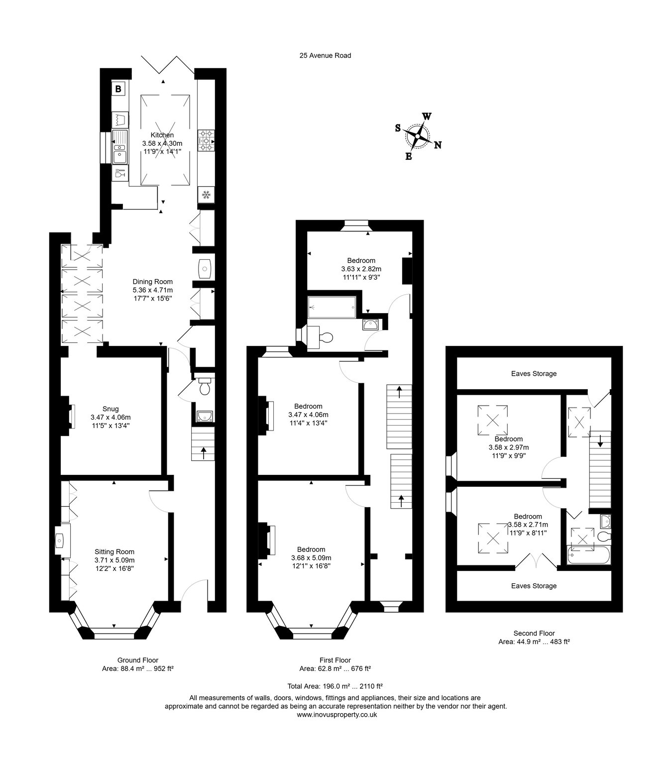 25, Avenue Road, Trowbridge floorplan
