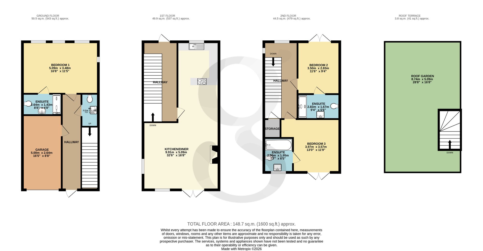 Cranworth Mews, La Vallee Des Vaux, St Helier floorplan