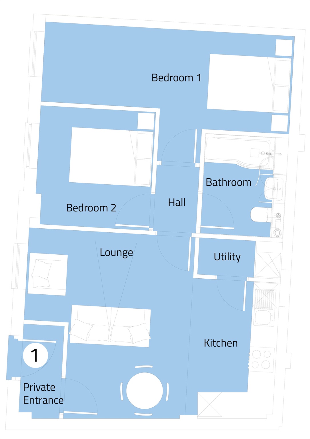 2 Bedrooms Flat for sale in Essex House, 42 Crouch Street, Colchester CO3