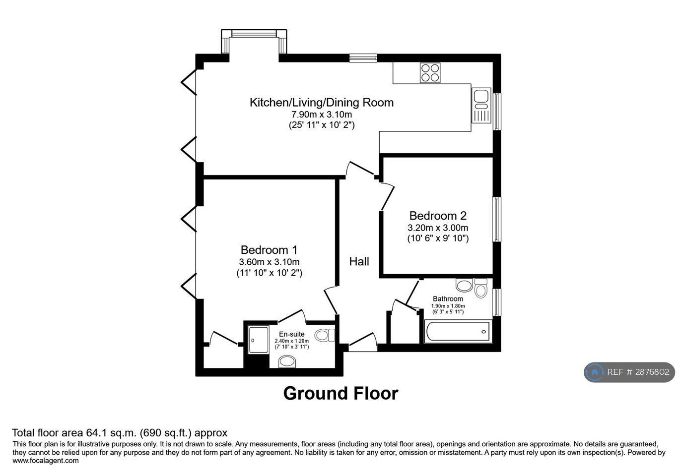 Hunslet, Leeds floorplan