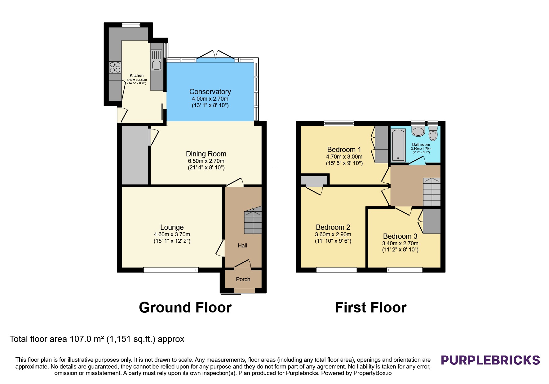 31, Downshaw Road, Ashton-under-Lyne floorplan