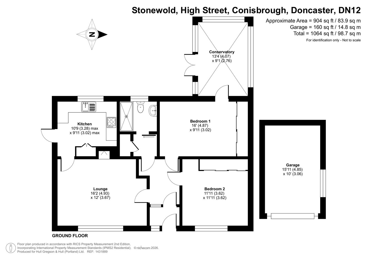Stonewold, High Street, Doncaster floorplan