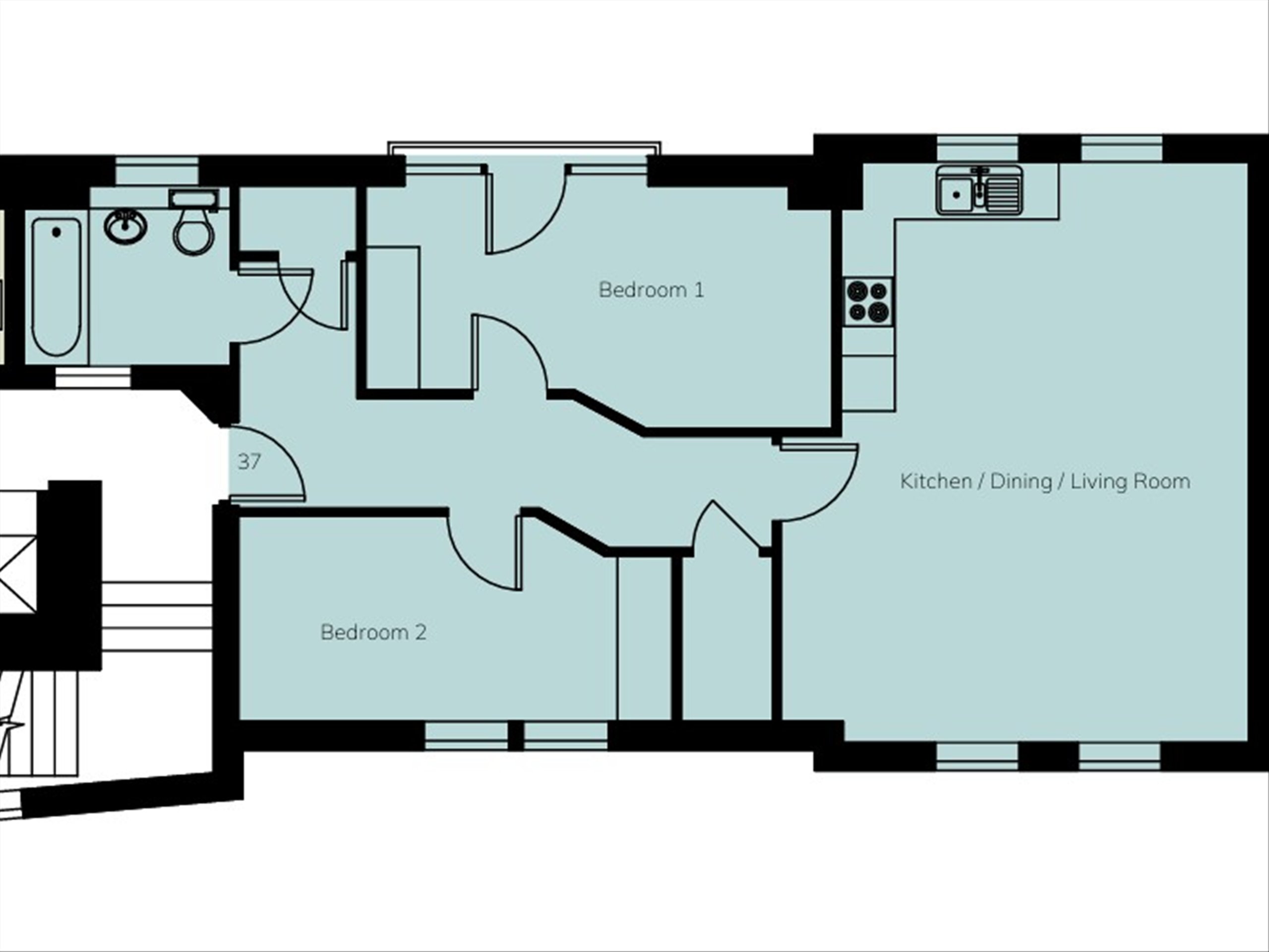 5 Port House, Square Rigger Row, London floorplan