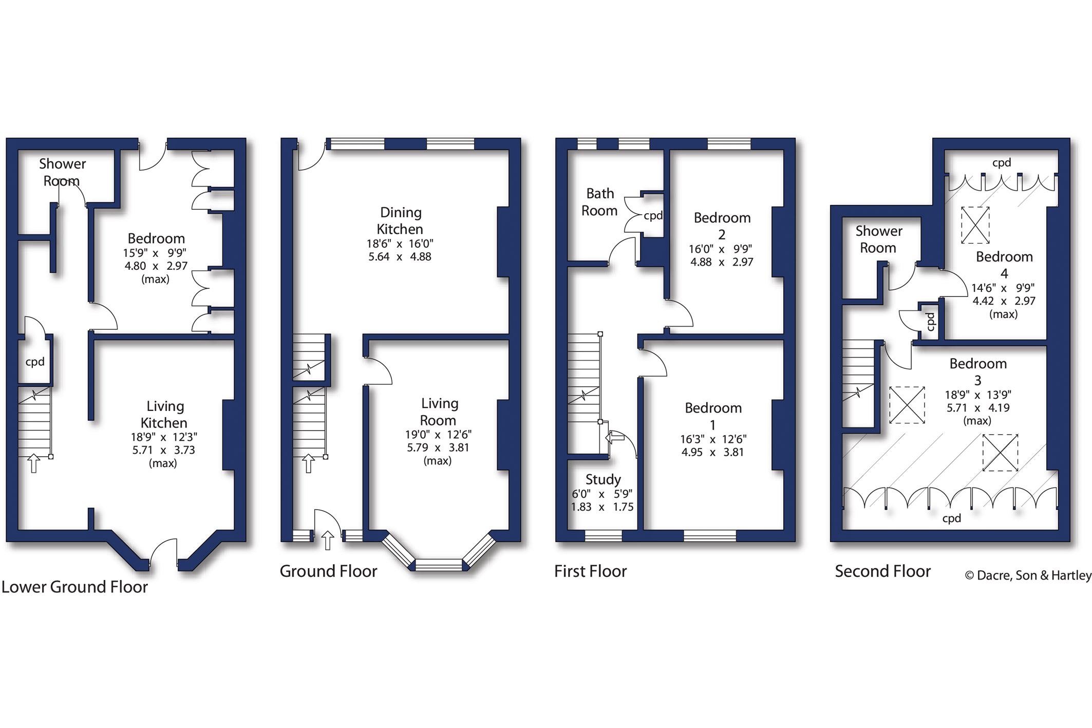 4, Kirklands Avenue, Shipley floorplan