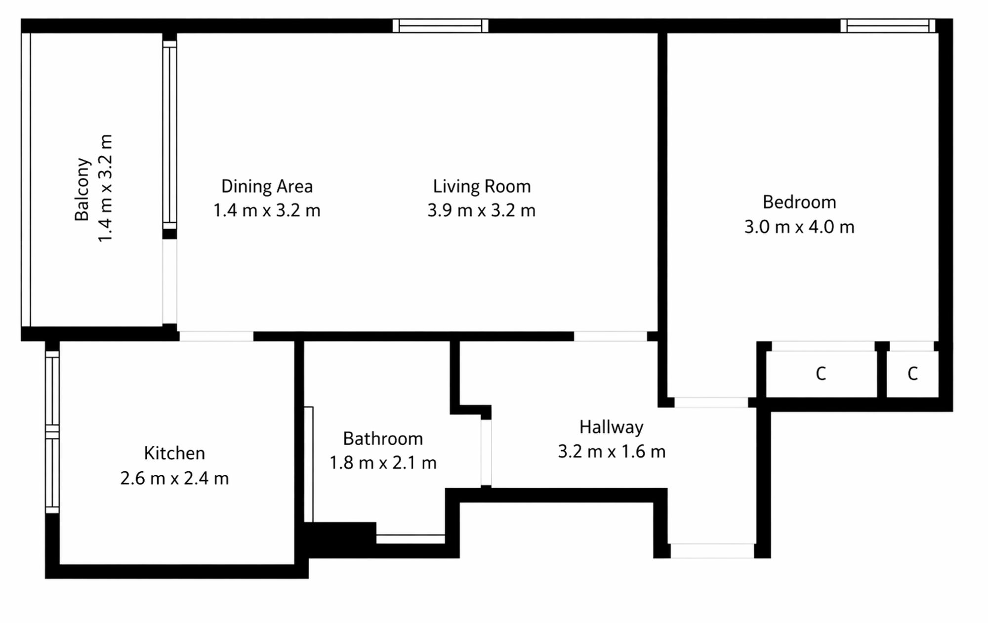 14, Waterloo Court, Washington floorplan