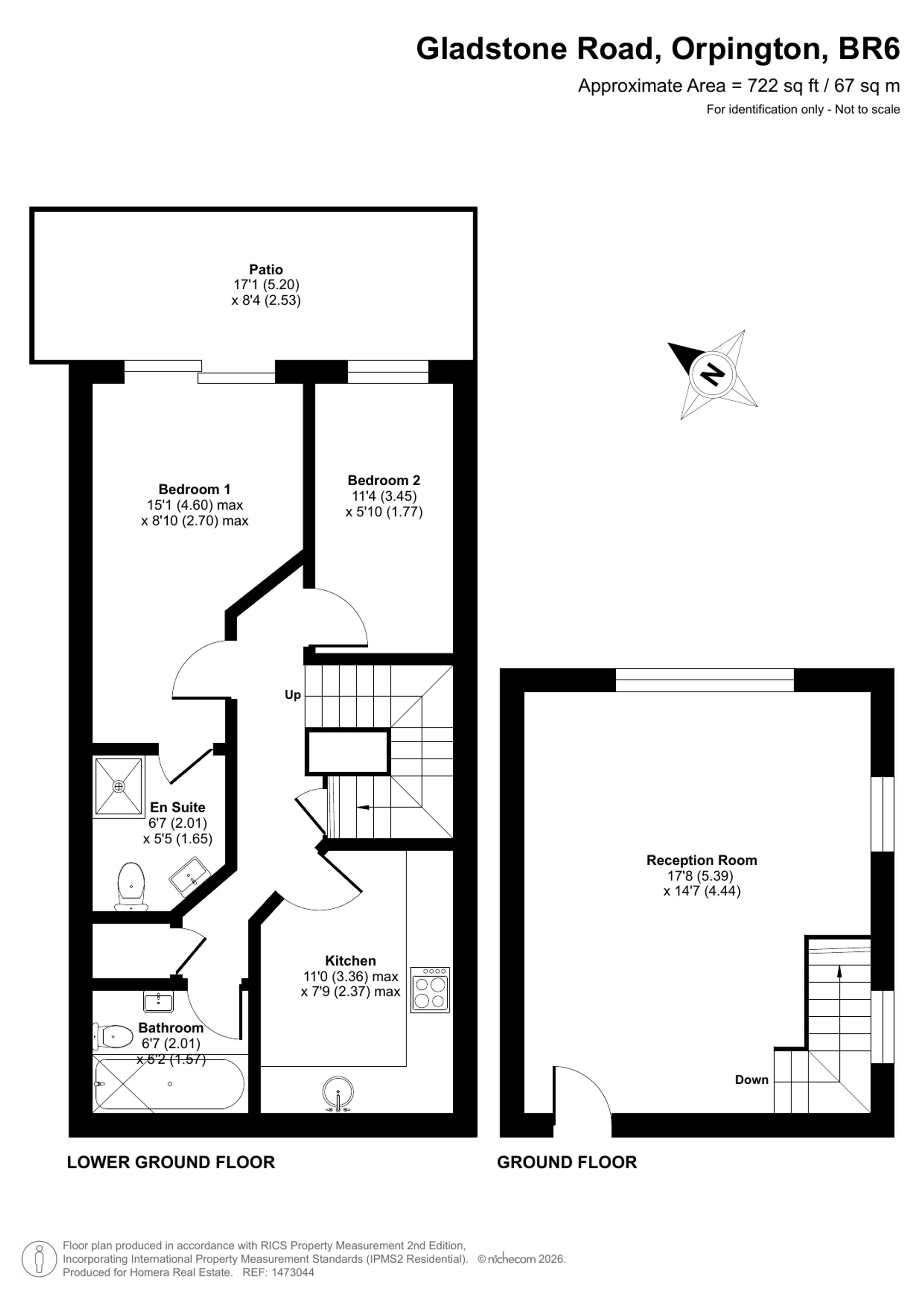 Flat 7, Churchill Court, Orpington floorplan