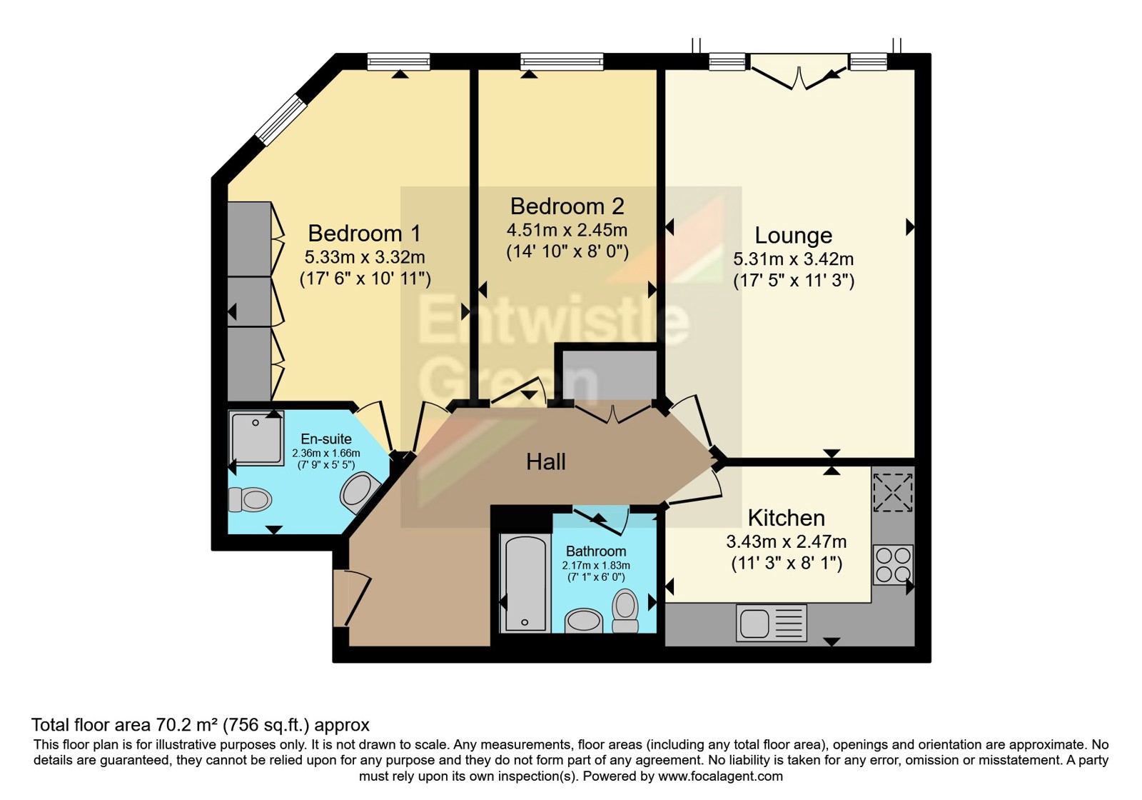 131, Quebec Quay, Merseyside floorplan