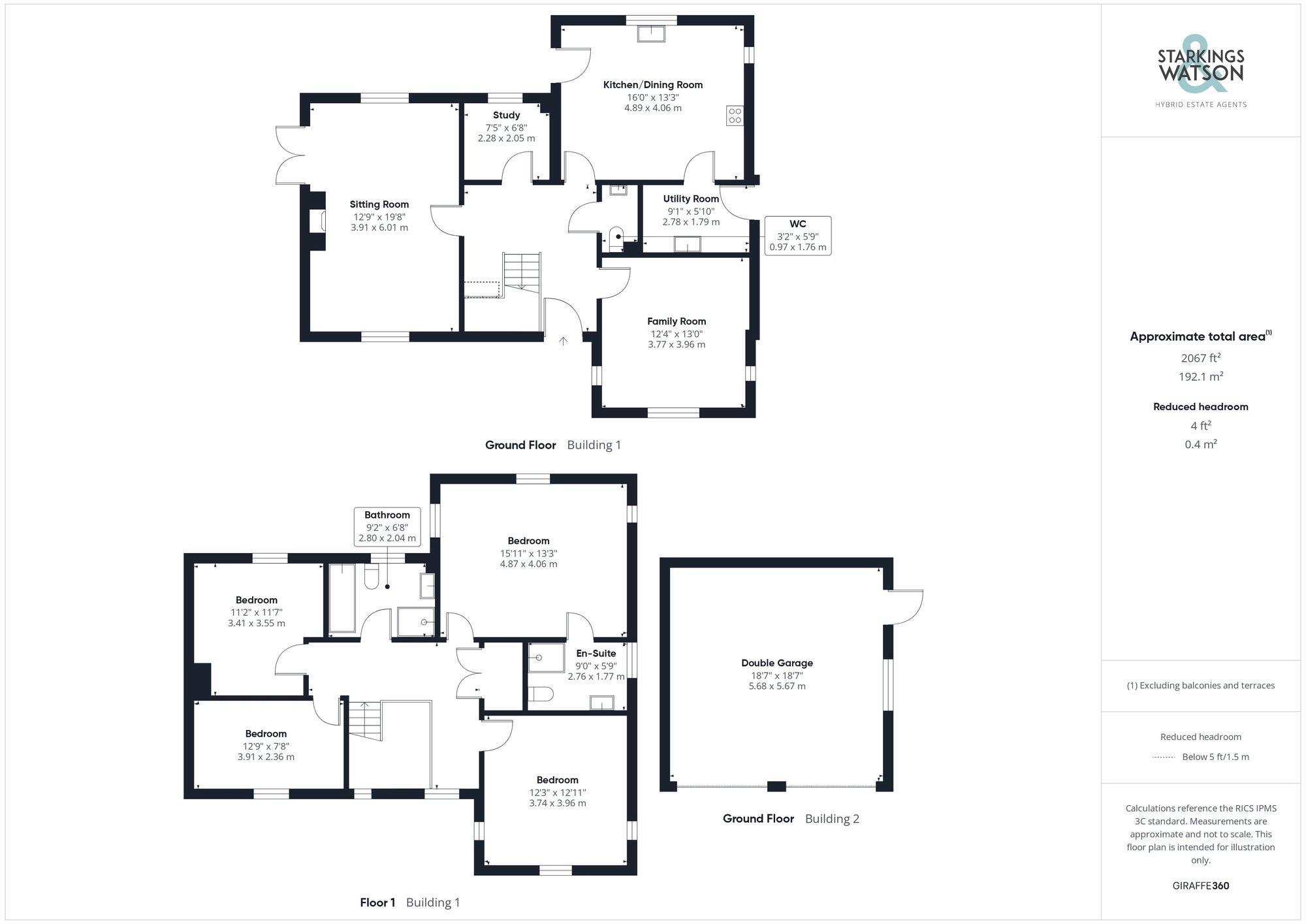 1 Priors Grove, Dereham floorplan
