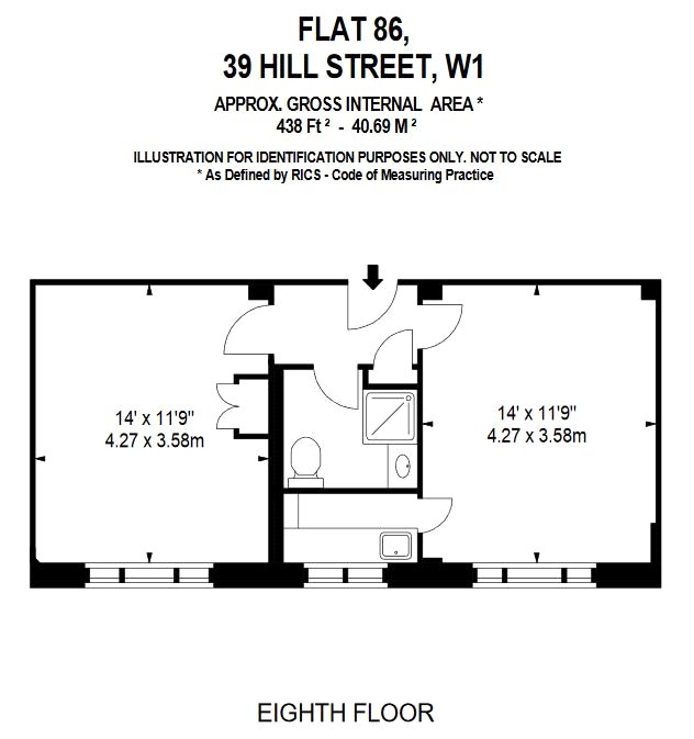 1 Bedrooms Flat to rent in Hill Street, Mayfair, London W1J