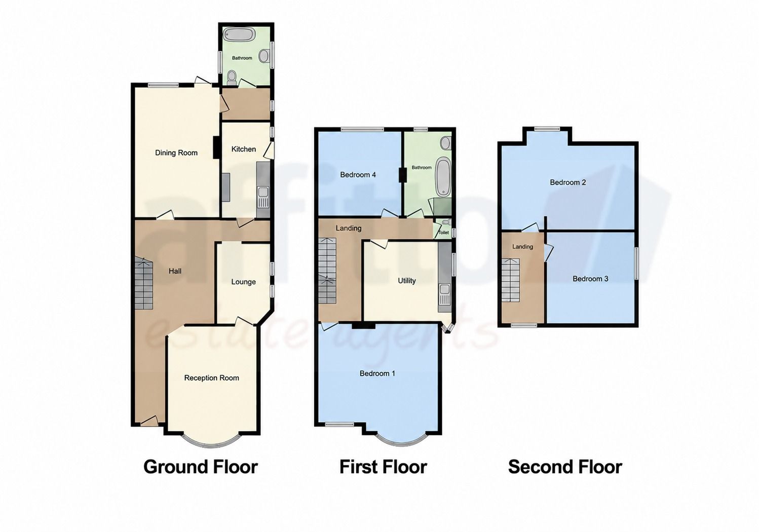 34 Fountain Road, Birmingham floorplan