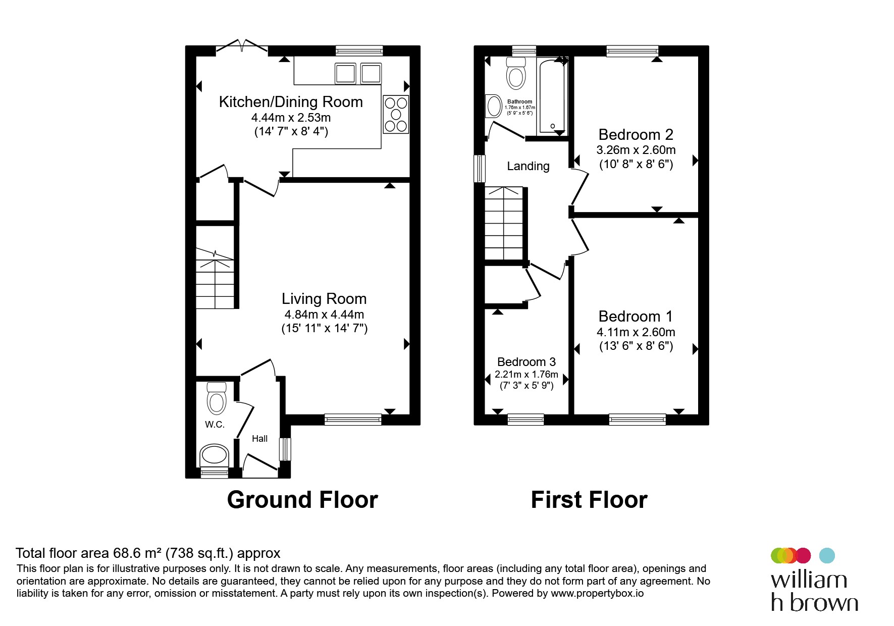 6, Manor Fields, Barnsley floorplan