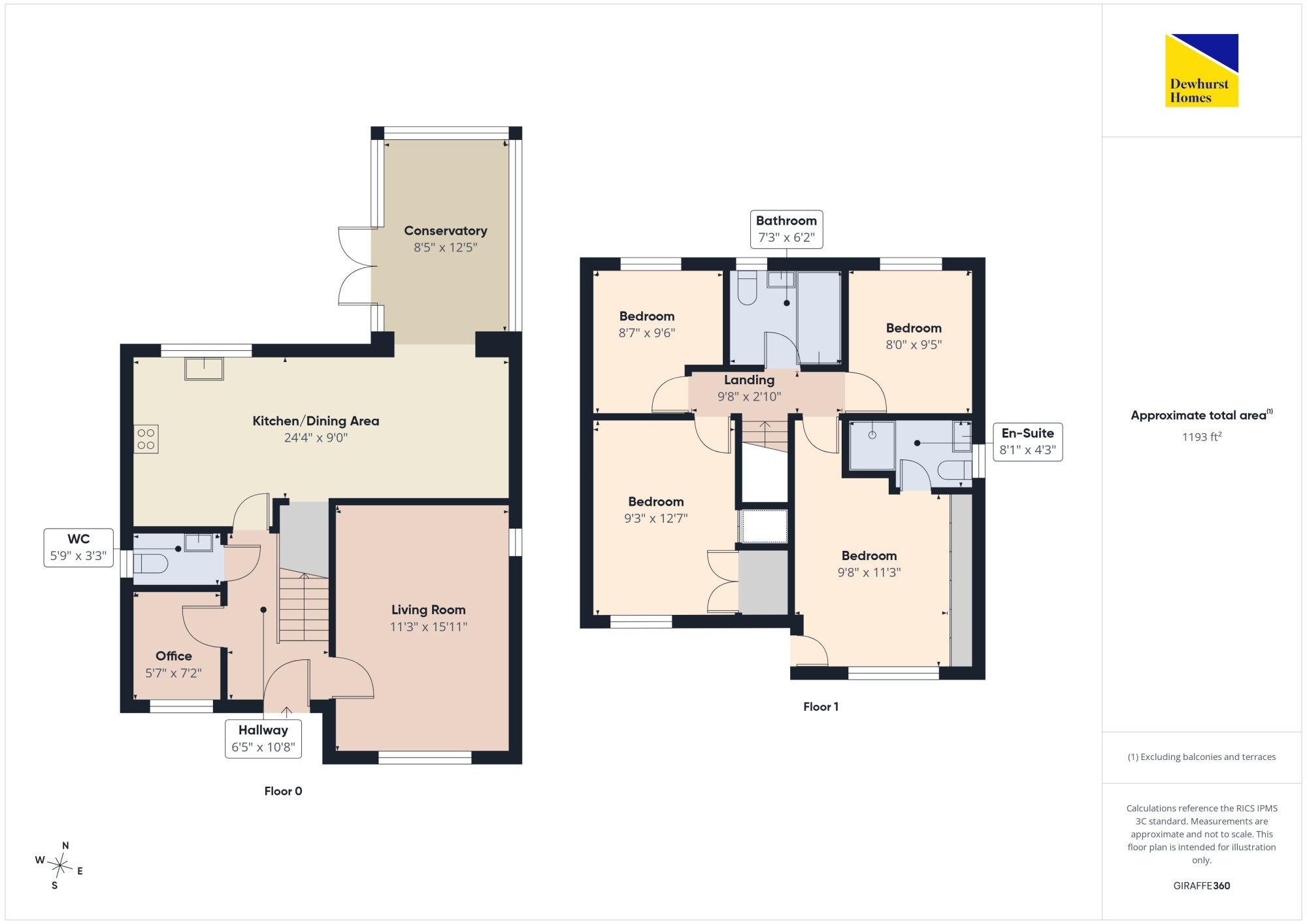 136, Teil Green, Fulwood floorplan