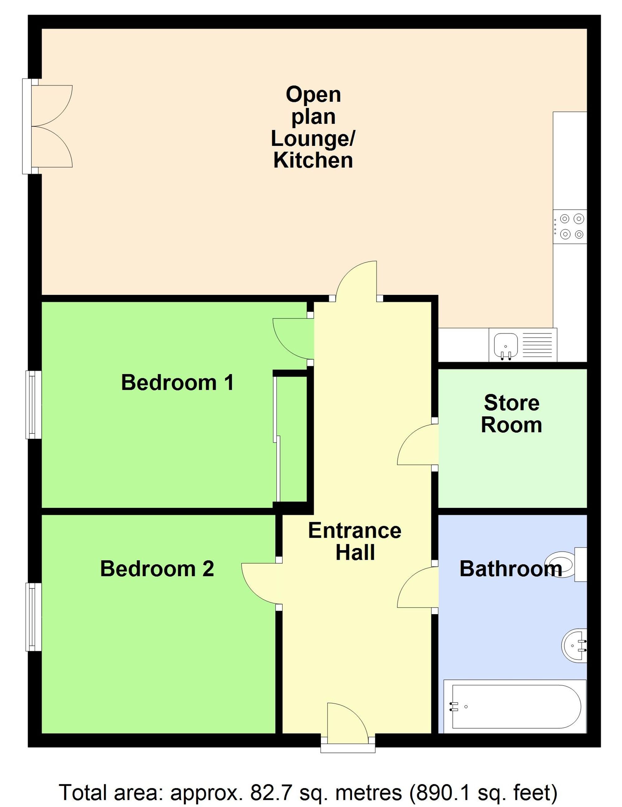28 Sutton Terrace Haven Village, Boston floorplan