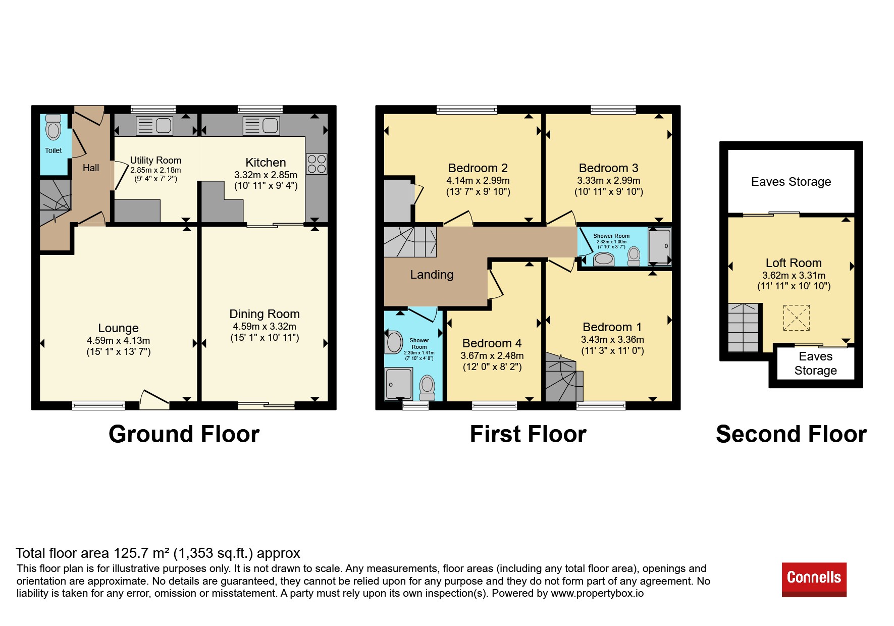 36c, Hillcrest Road, Weymouth floorplan