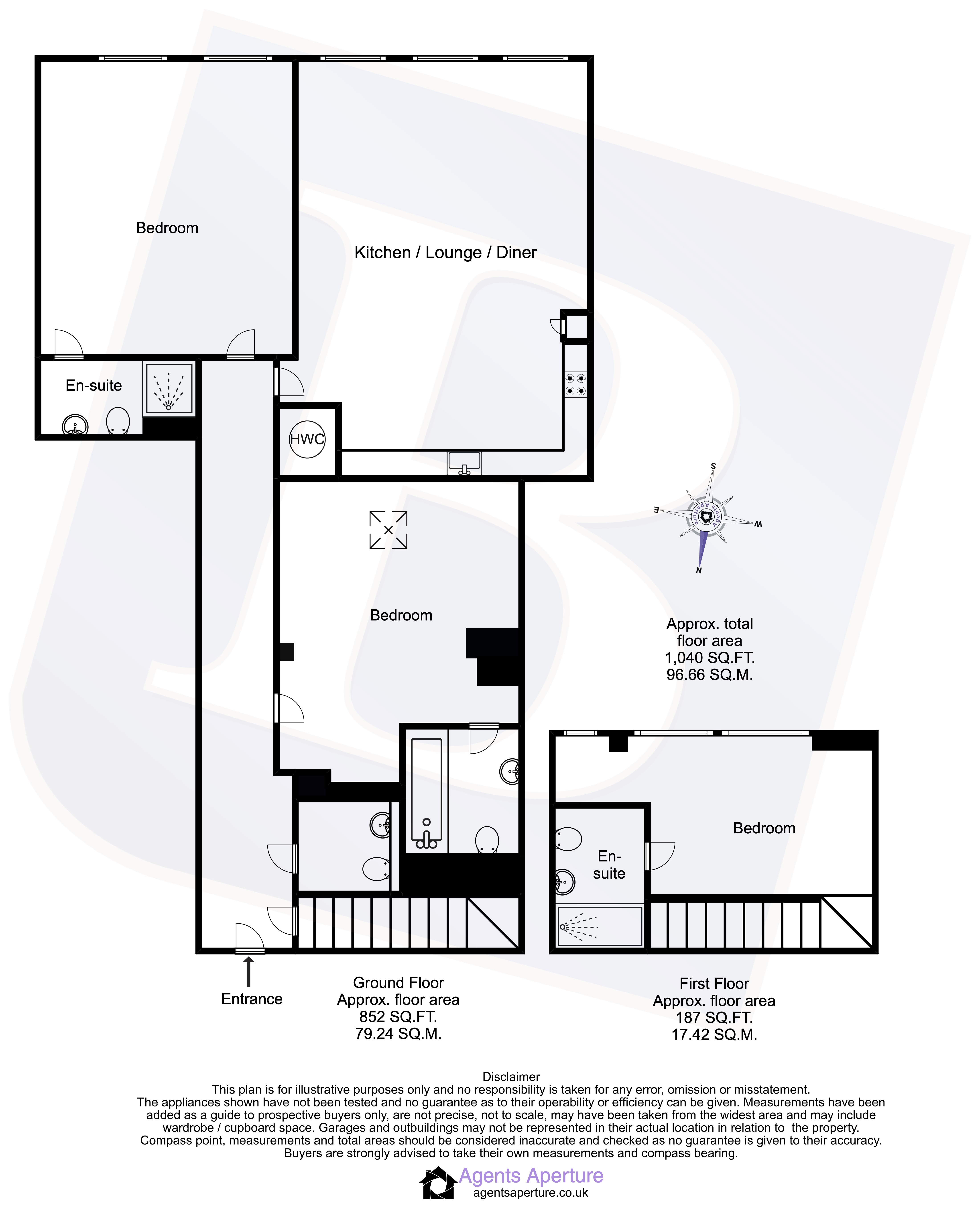14, Rivers House, Chelmsford floorplan