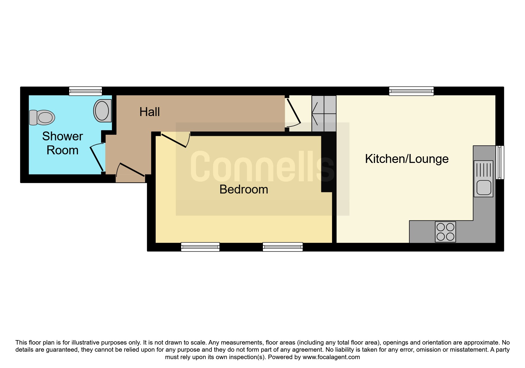 Flat 3, 27, Looe Street, Plymouth floorplan