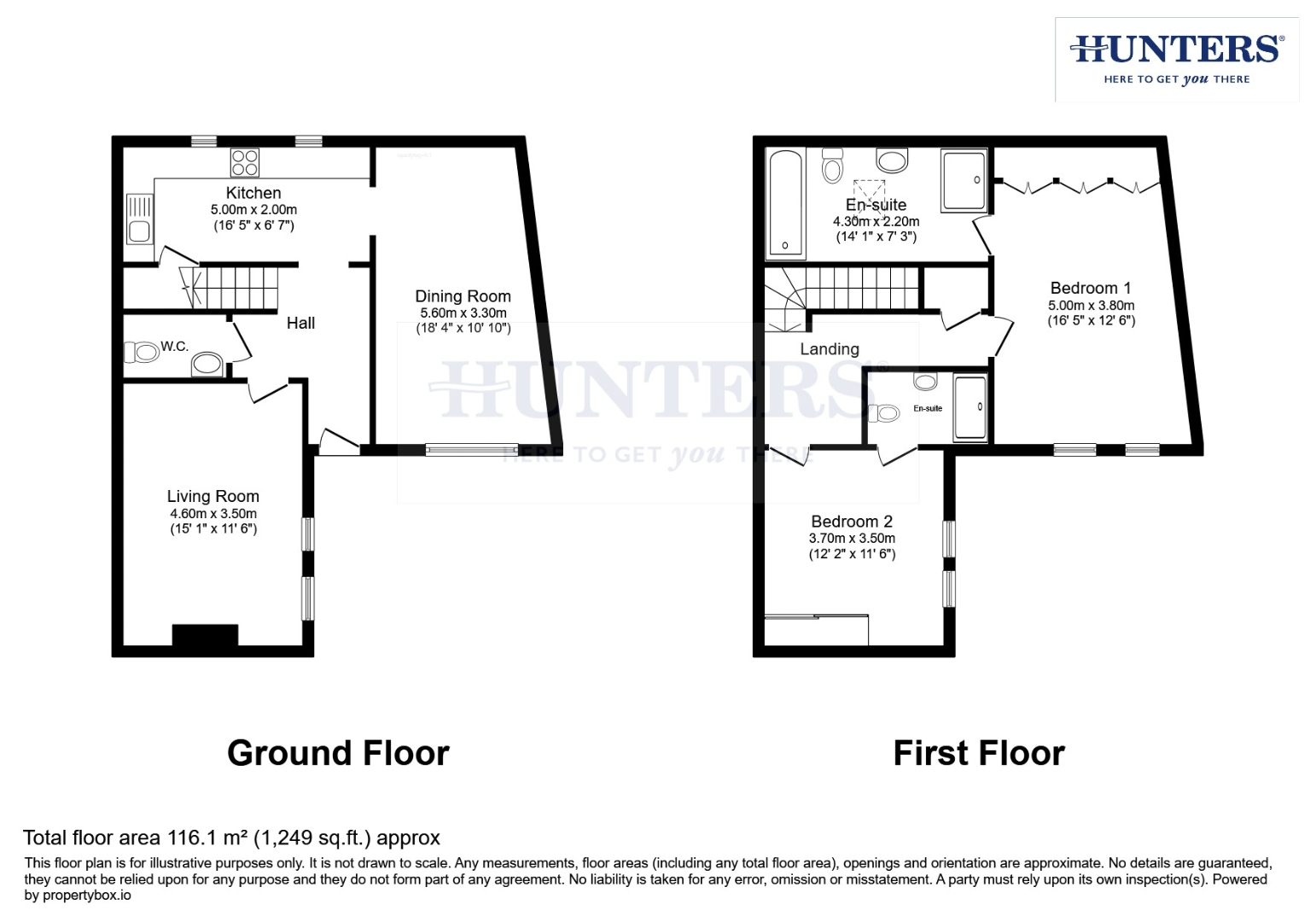 2, The Cobbles, York floorplan