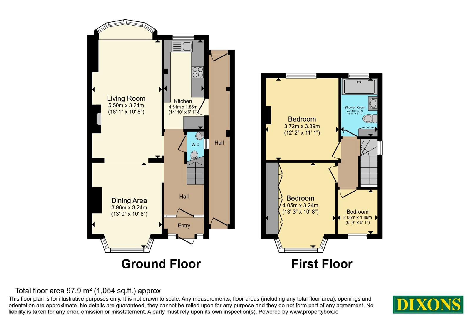 66 Church Hill, West Midlands floorplan