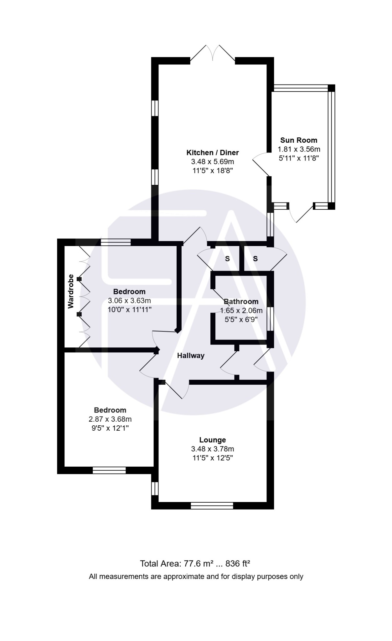 12 Poolside Walk, Southport, Merseyside floorplan