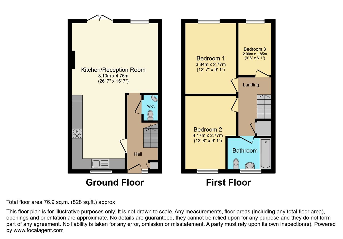 9, Myrtle Close, Erith floorplan