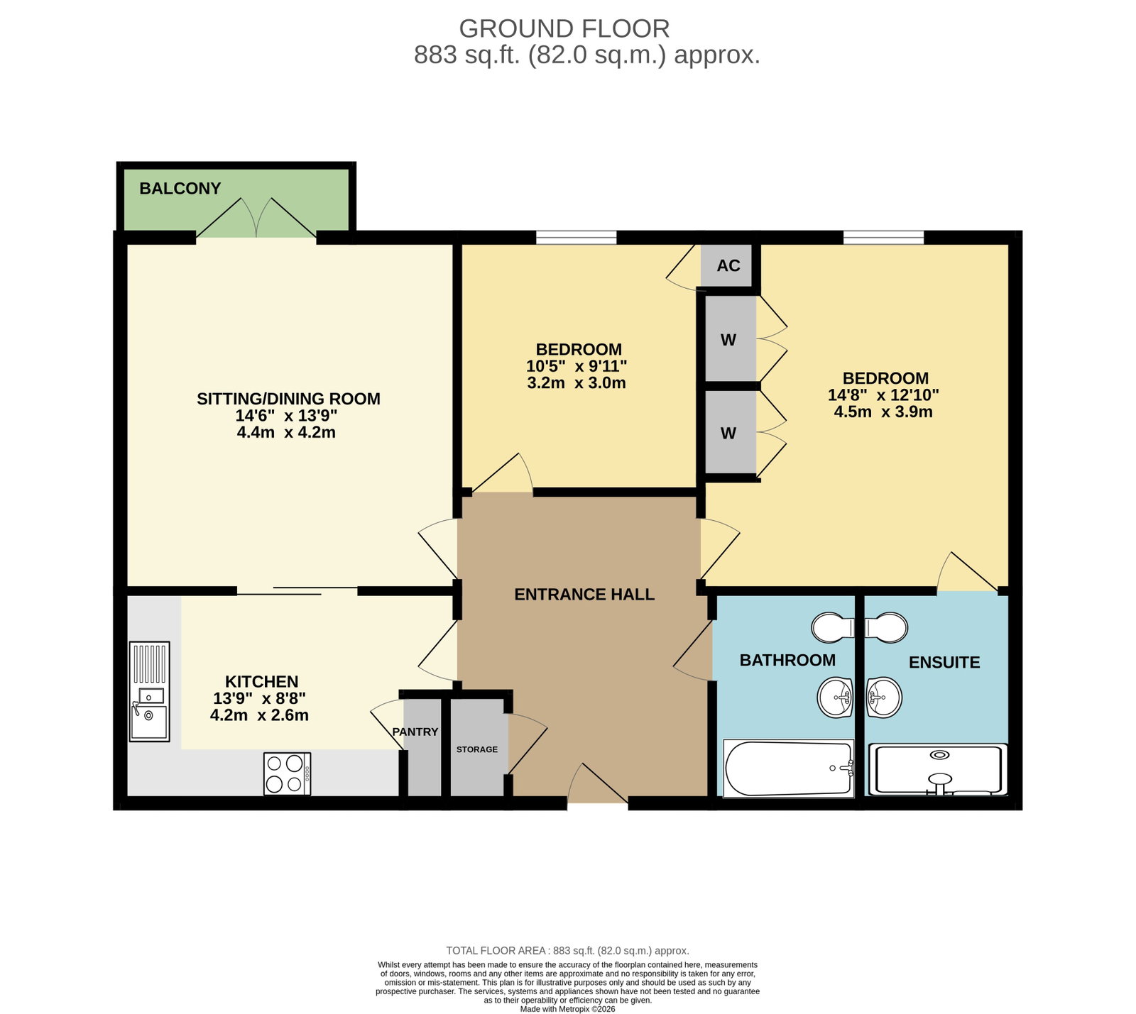 16 Mason Court, Audley Ellerslie, Malvern floorplan
