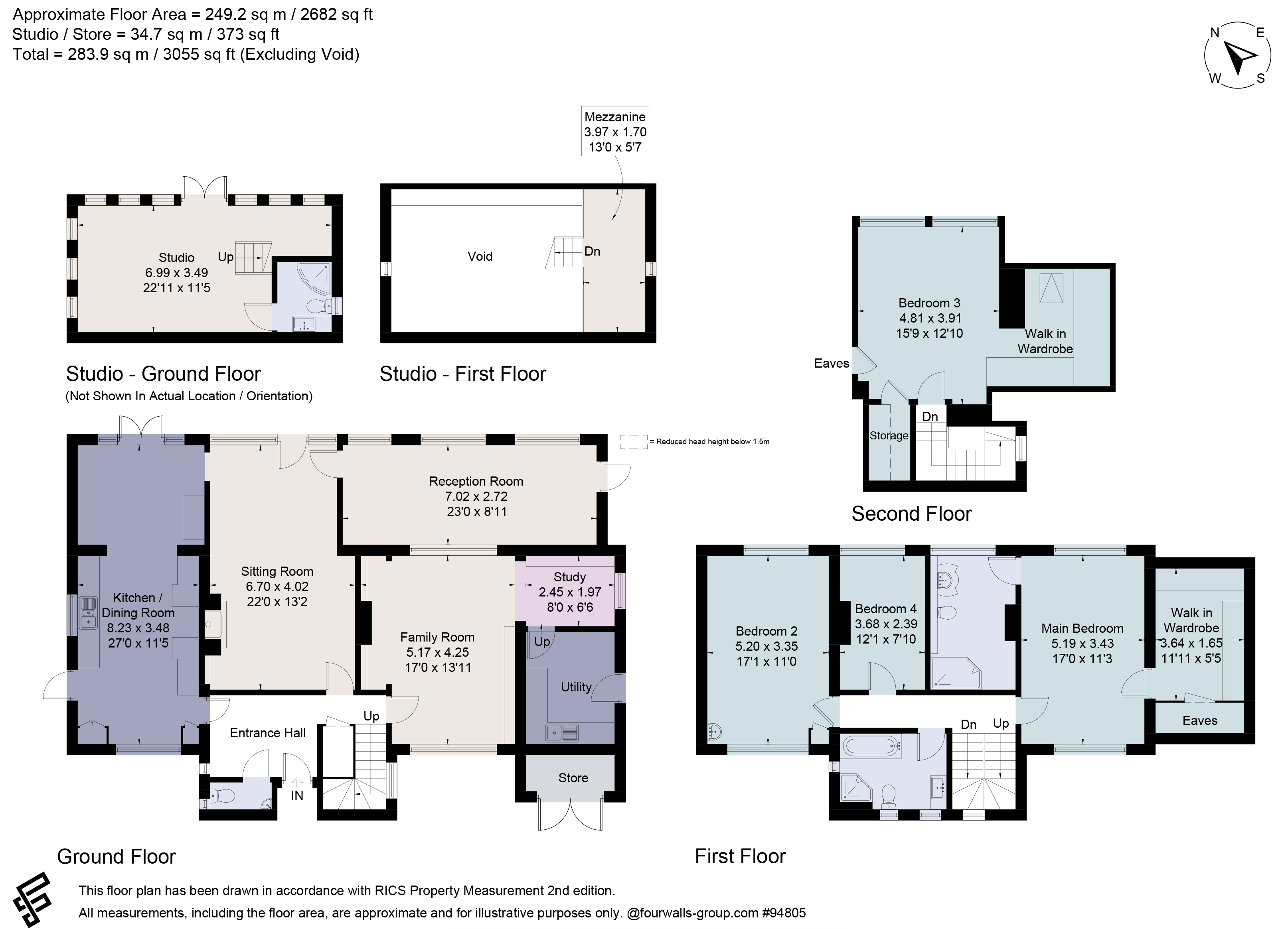 Bowers Way, Harpenden, Hertfordshire, AL5 floorplan