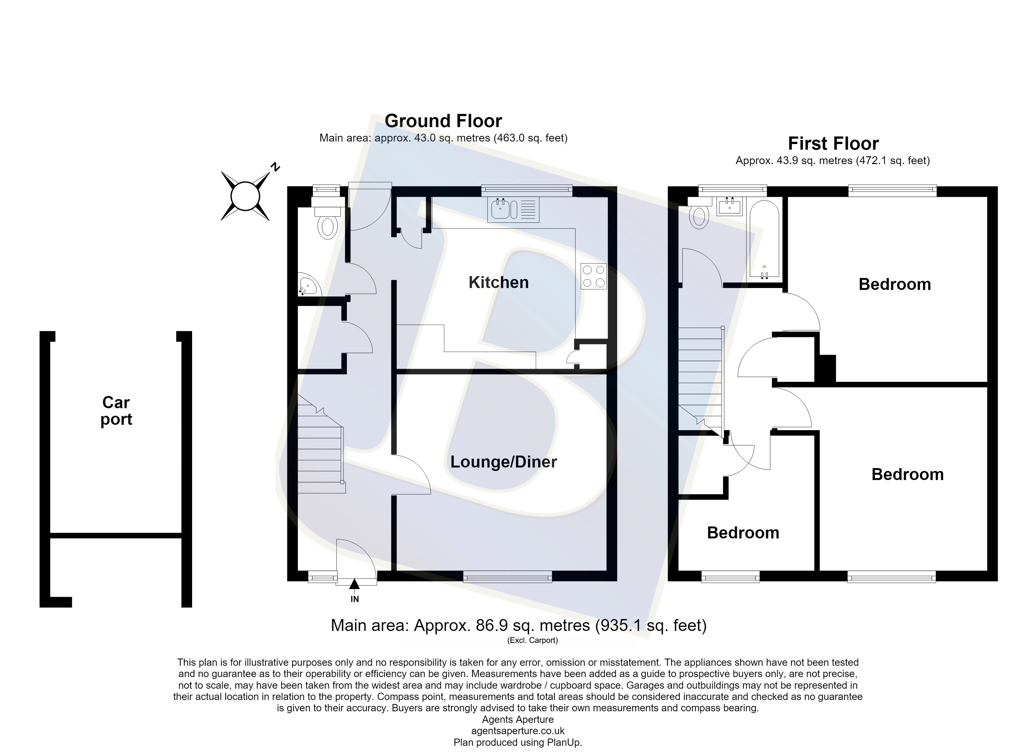 14, Winfields, Basildon floorplan