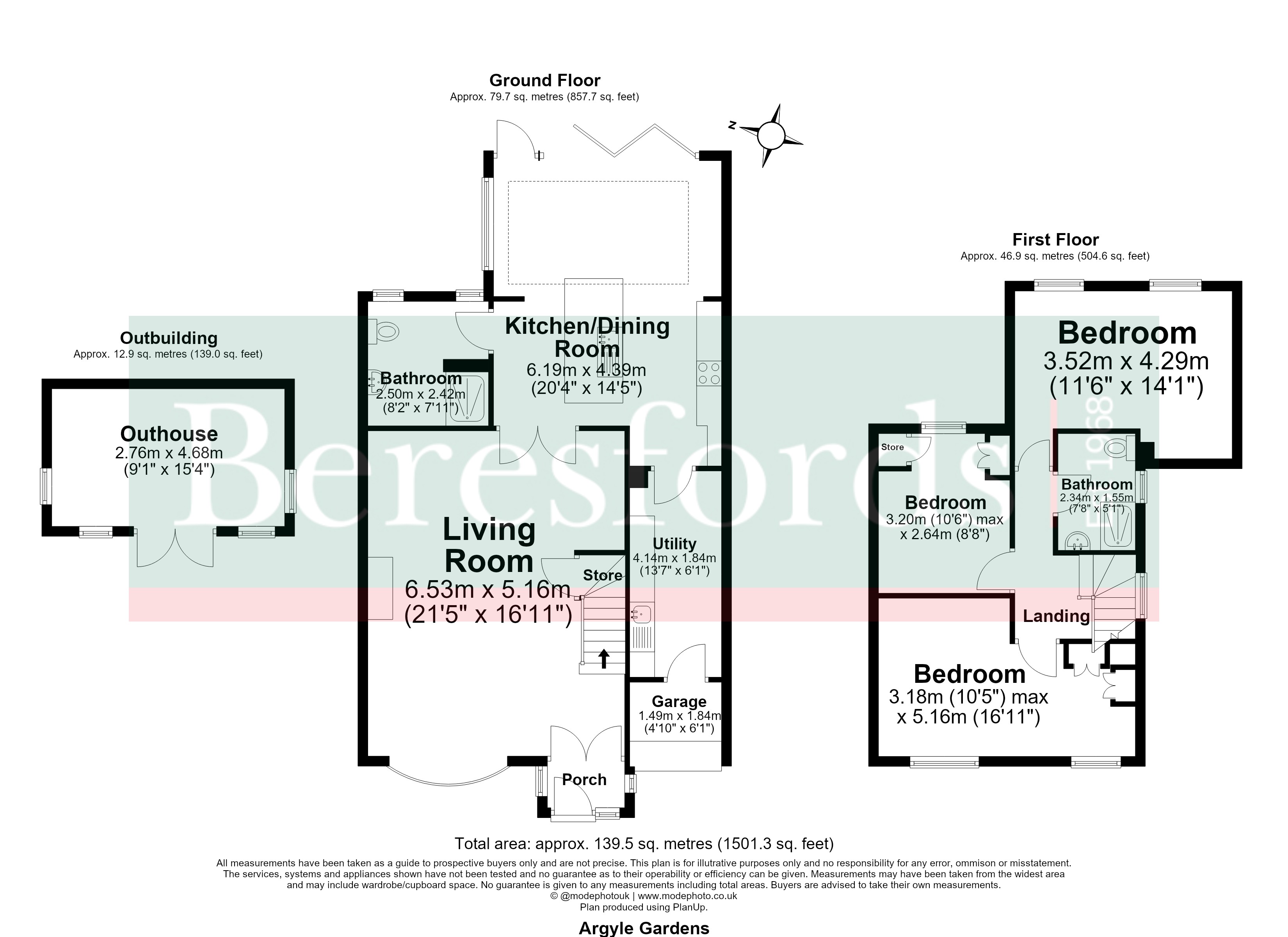 19, Argyle Gardens, Essex floorplan