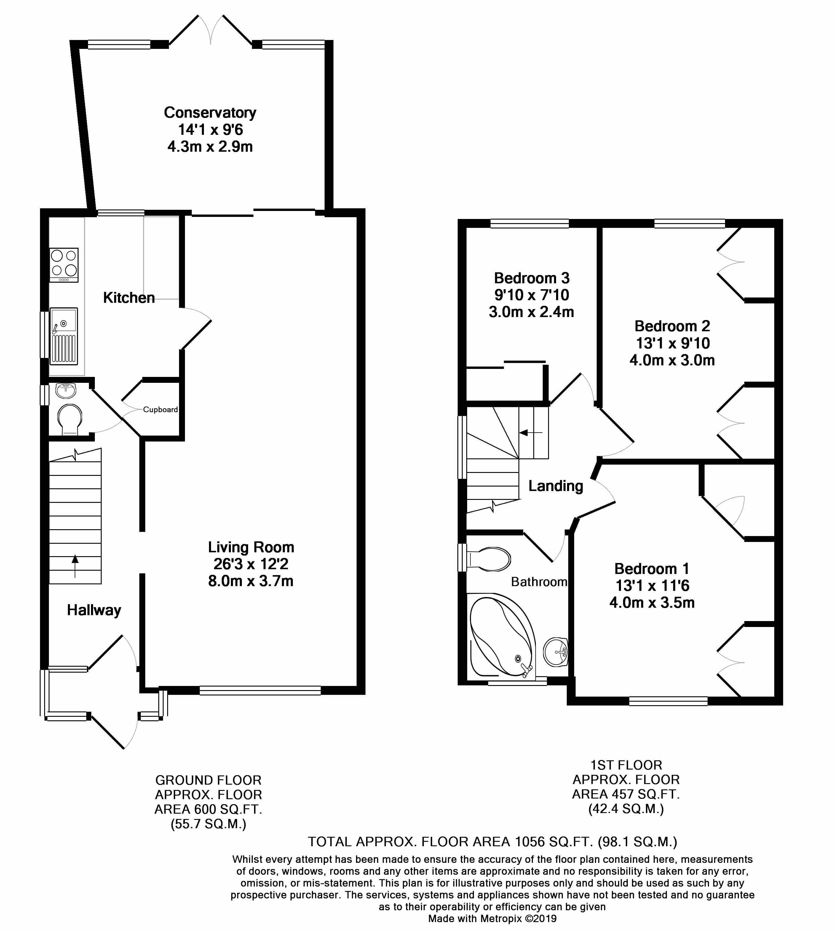 3 Bedrooms Semi-detached house to rent in Highland Drive, Bushey WD23