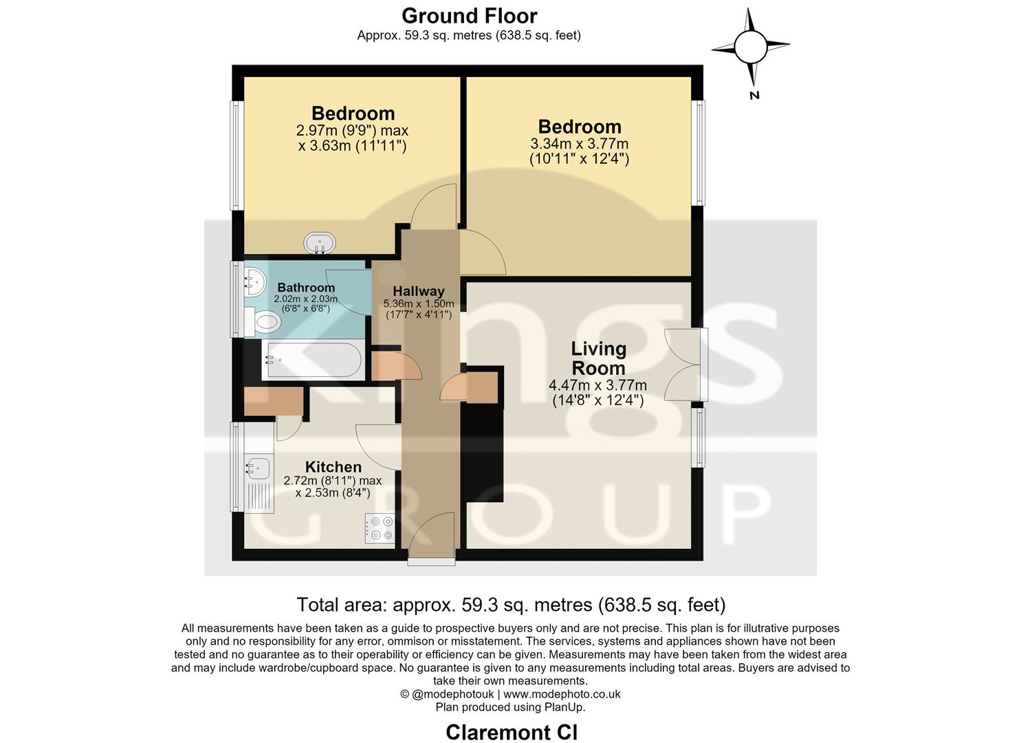 Claremont Close, London floorplan