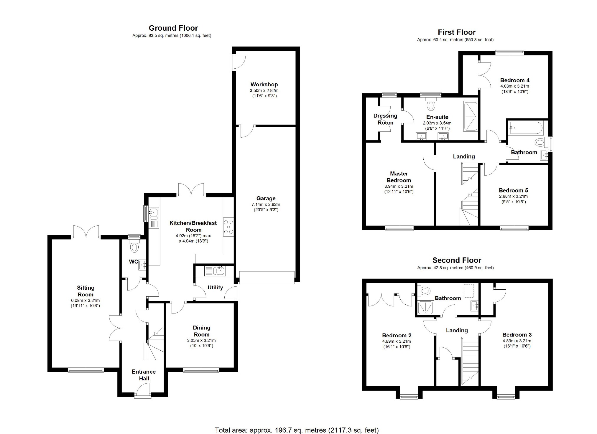 5 Bedrooms Detached house for sale in Wearn Road, Faringdon, Oxfordshire SN7