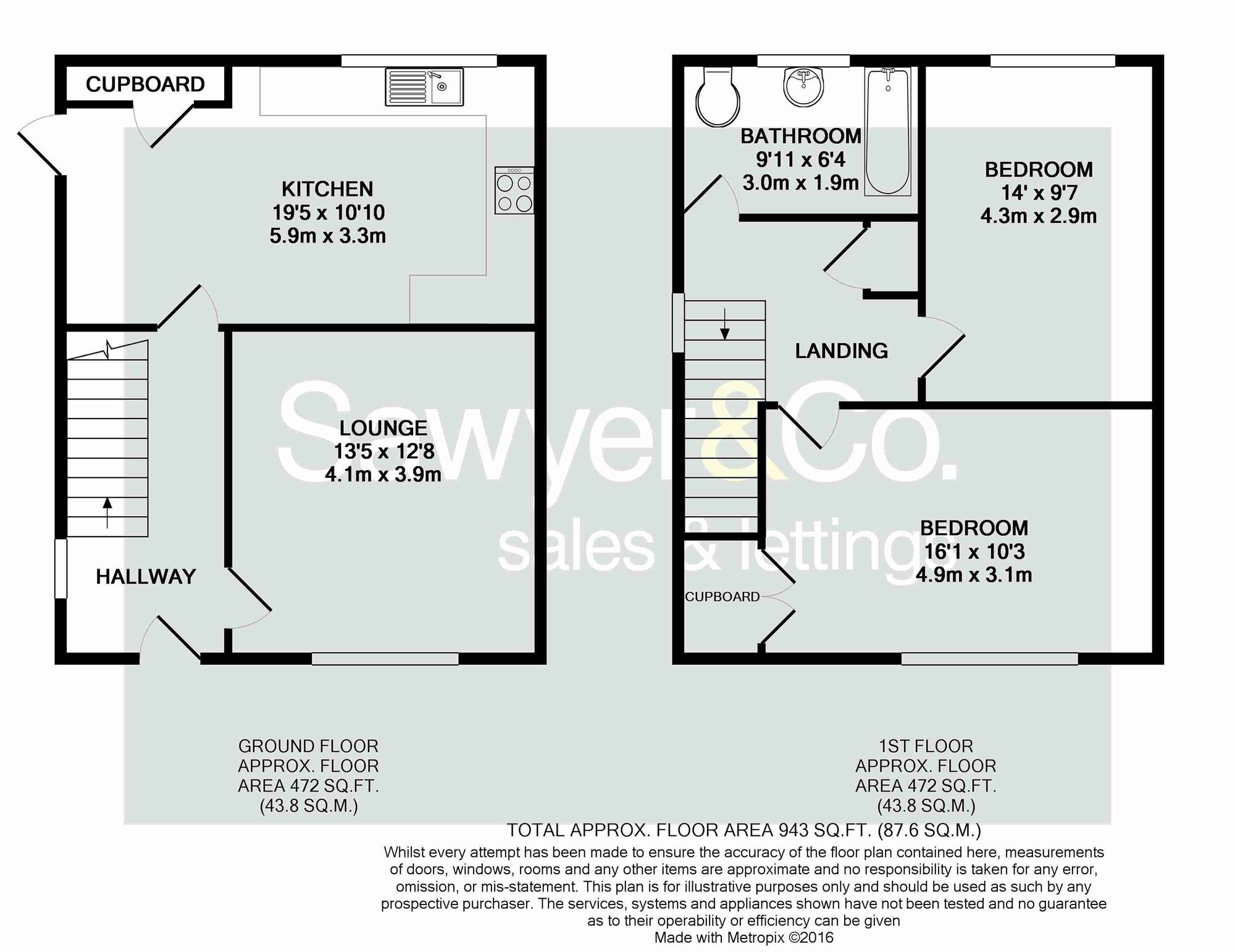 5 Drovers Close, Brighton floorplan