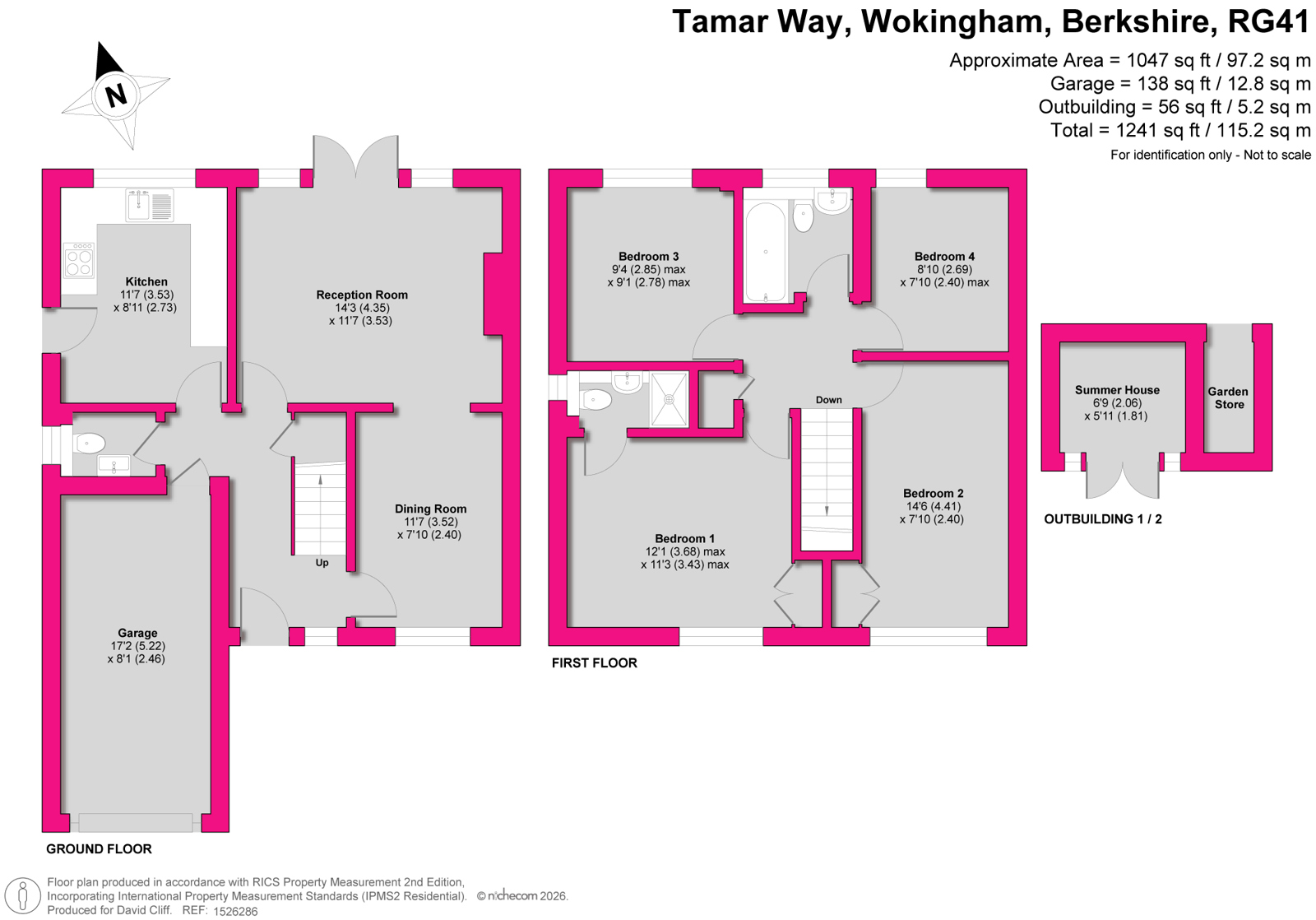 25, Tamar Way, Berkshire floorplan